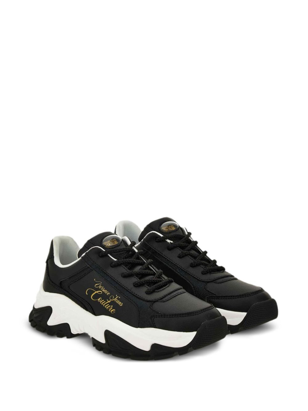 logo-detail chunky sneakers - 2