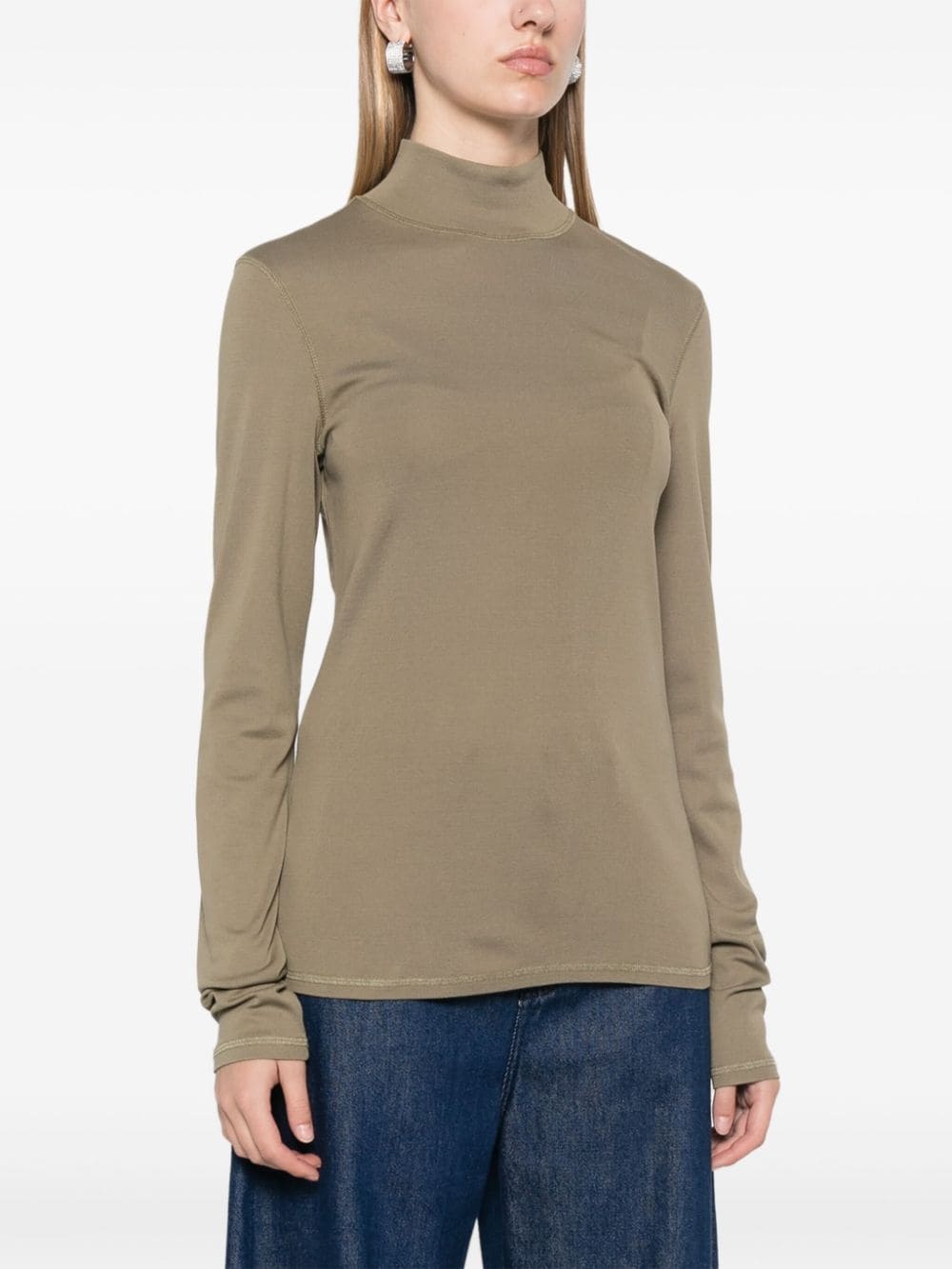 turtleneck T-shirt - 3