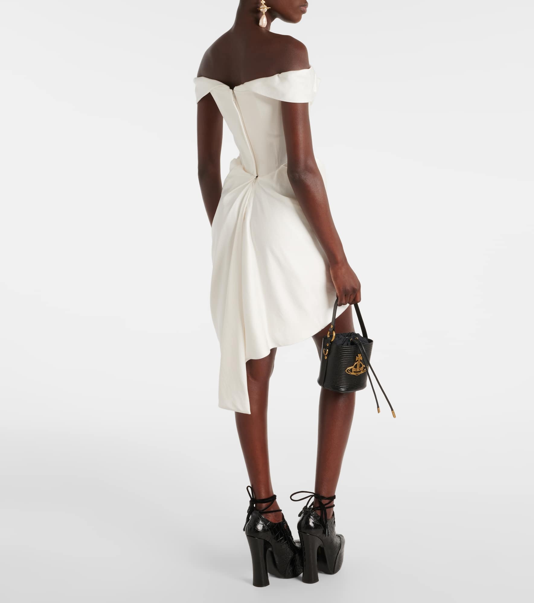 Nova Cora off-shoulder minidress - 3