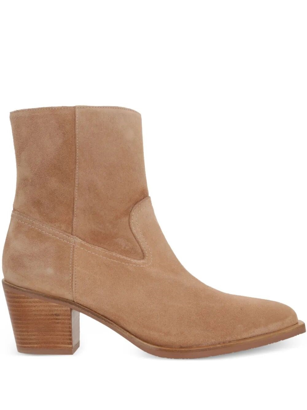 The TATE BOOTIE, a stunning shoe from STUART WEITZMAN, embodies elegance and sophistication. Crafted - 1
