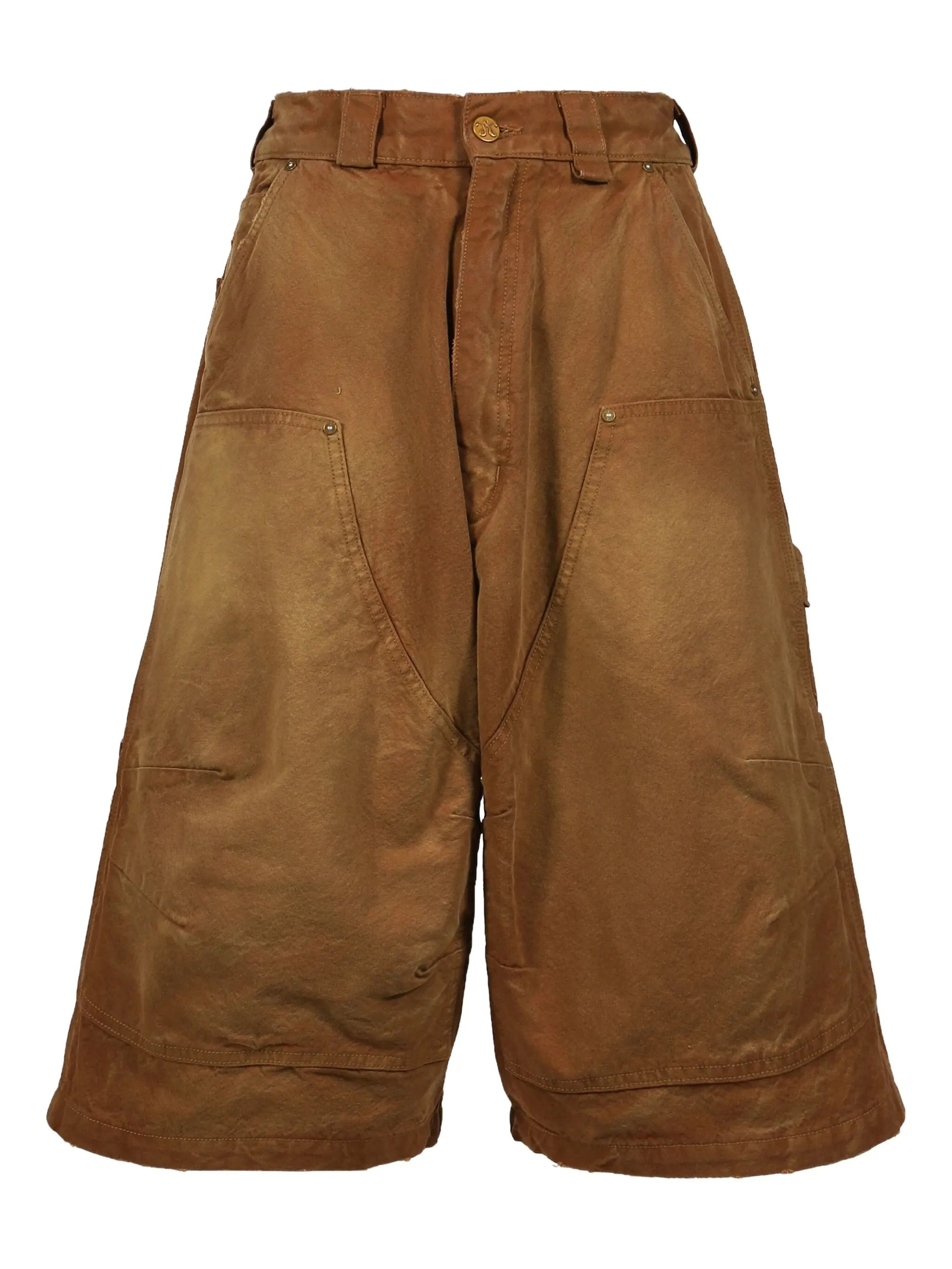 Willy Chavarria Cotton Wide-leg Shorts - 1