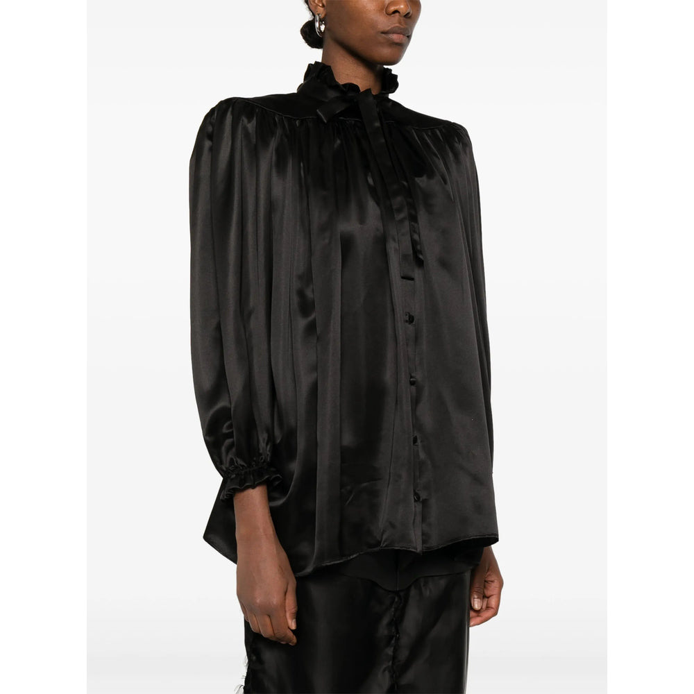 Balenciaga Black Tops - Shirts Women - 4