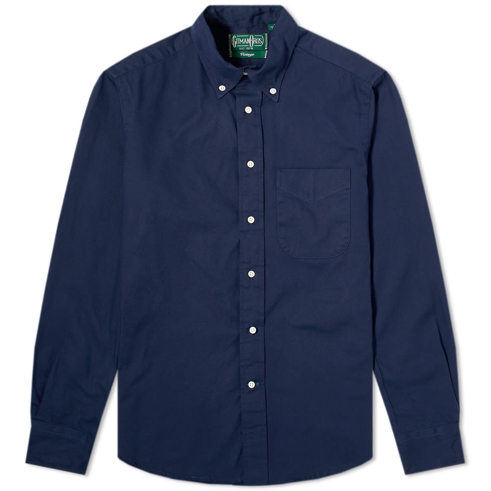 Gitman Vintage Overdyed Oxford Shirt - 1