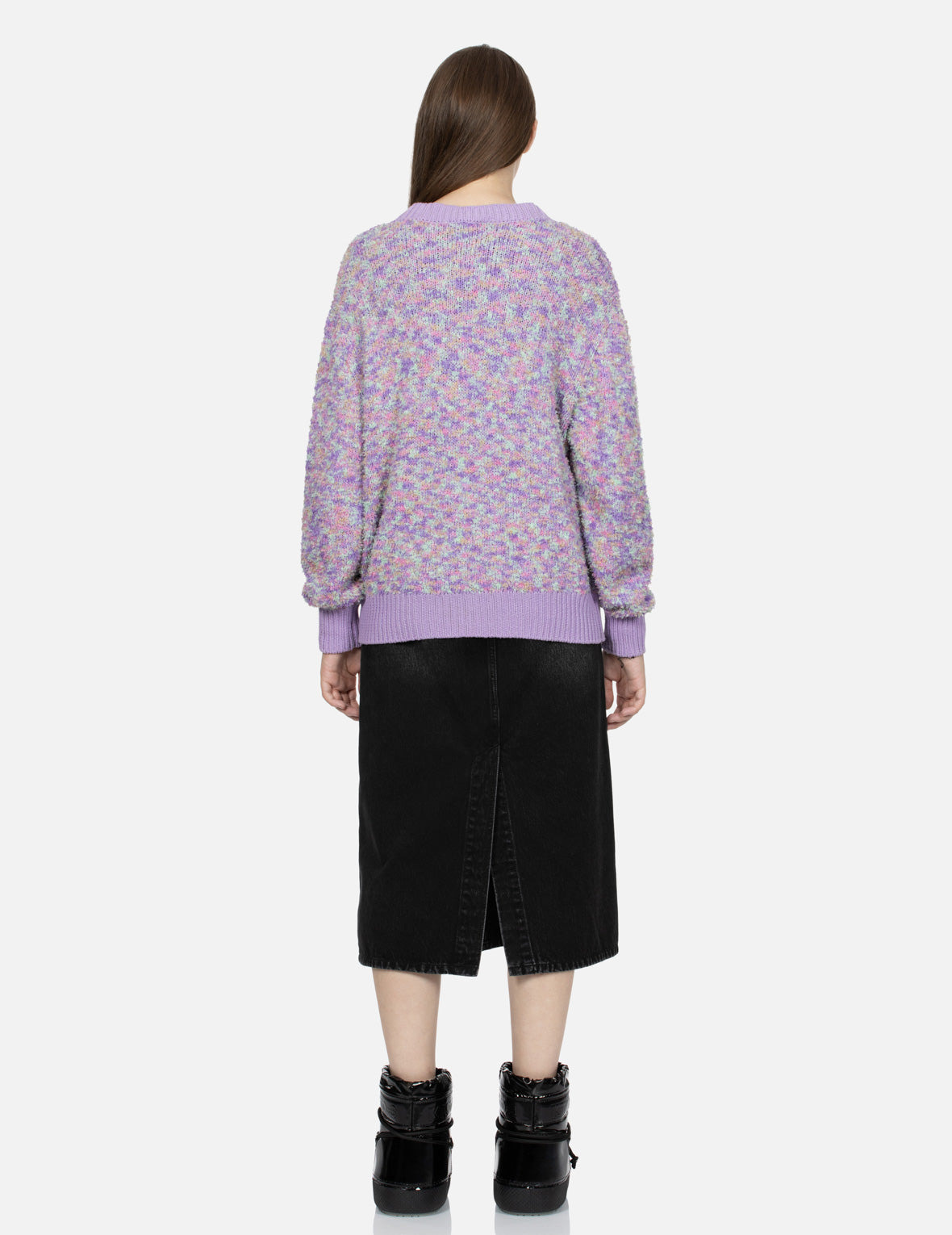 SEAGULL EMBROIDERY MULTI-COLOR CROPPED CARDIGAN - 6