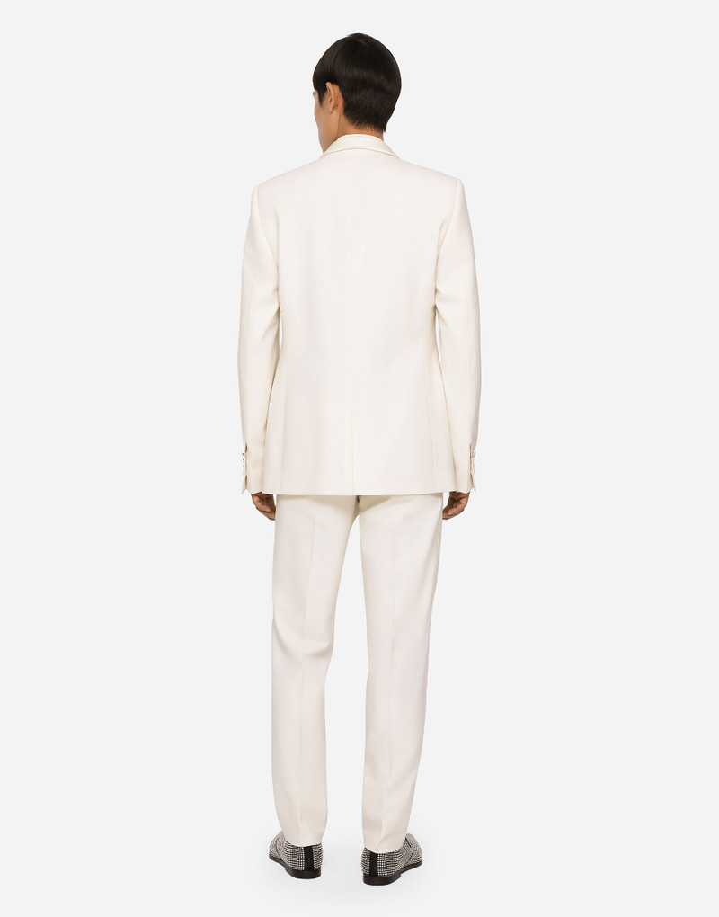 Stretch wool tuxedo pants 3