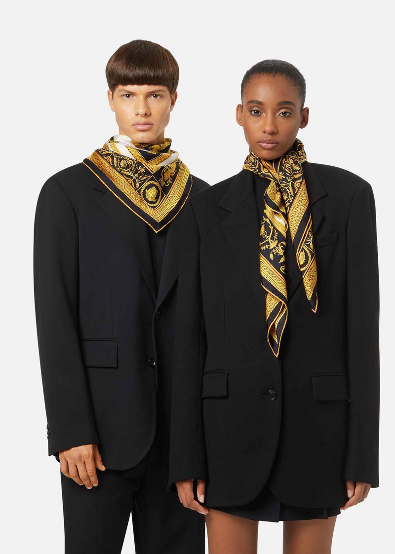 VERSACE Cornici Silk Foulard outlook