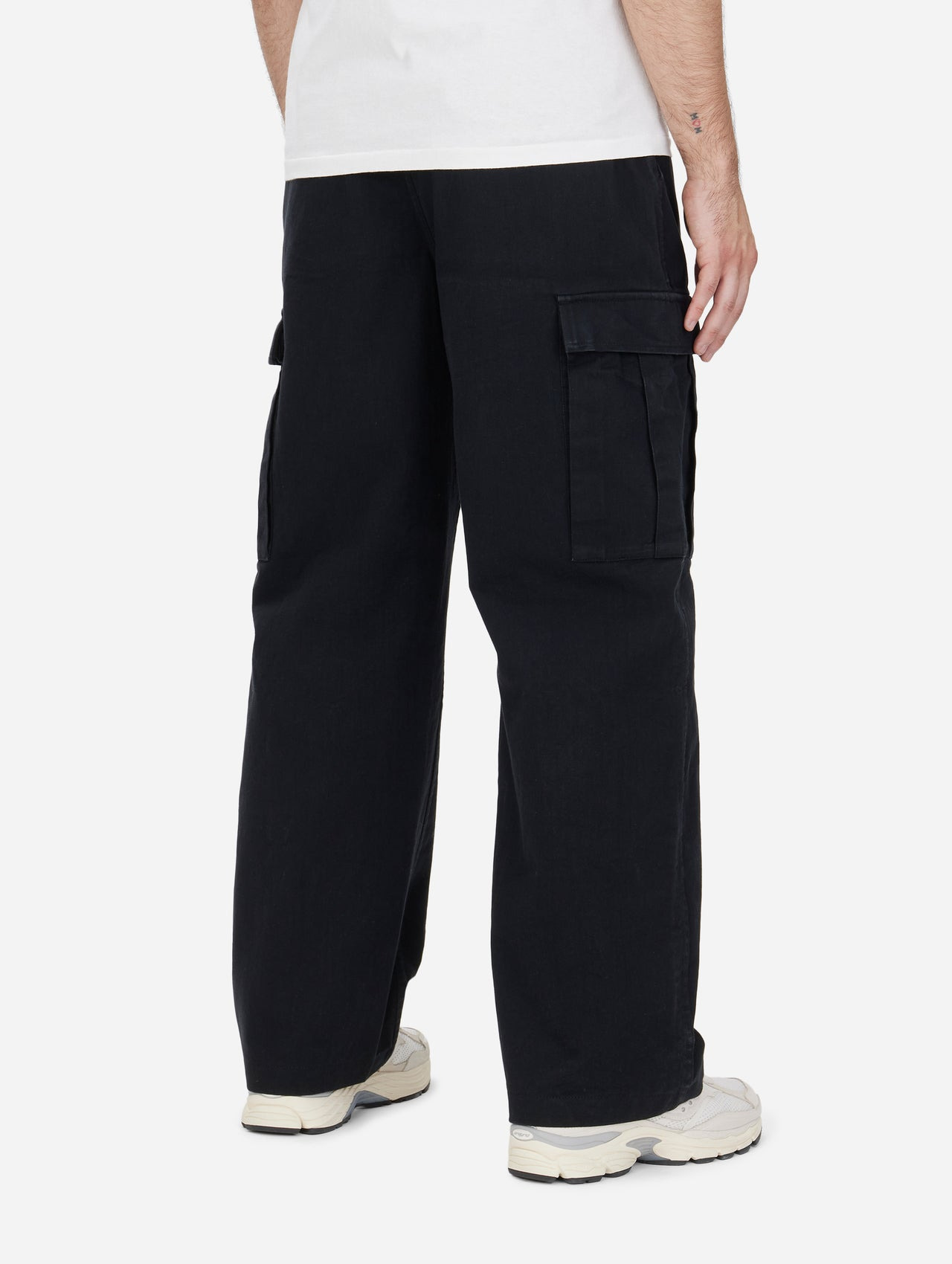 Cargo Pant - Black Washed Twill - 5