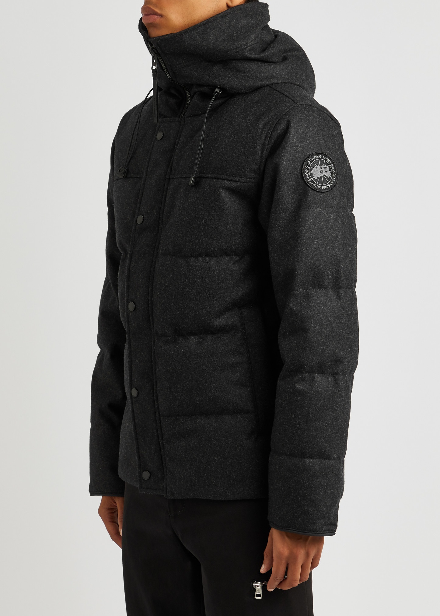 Macmillan quilted wool-blend parka - 2