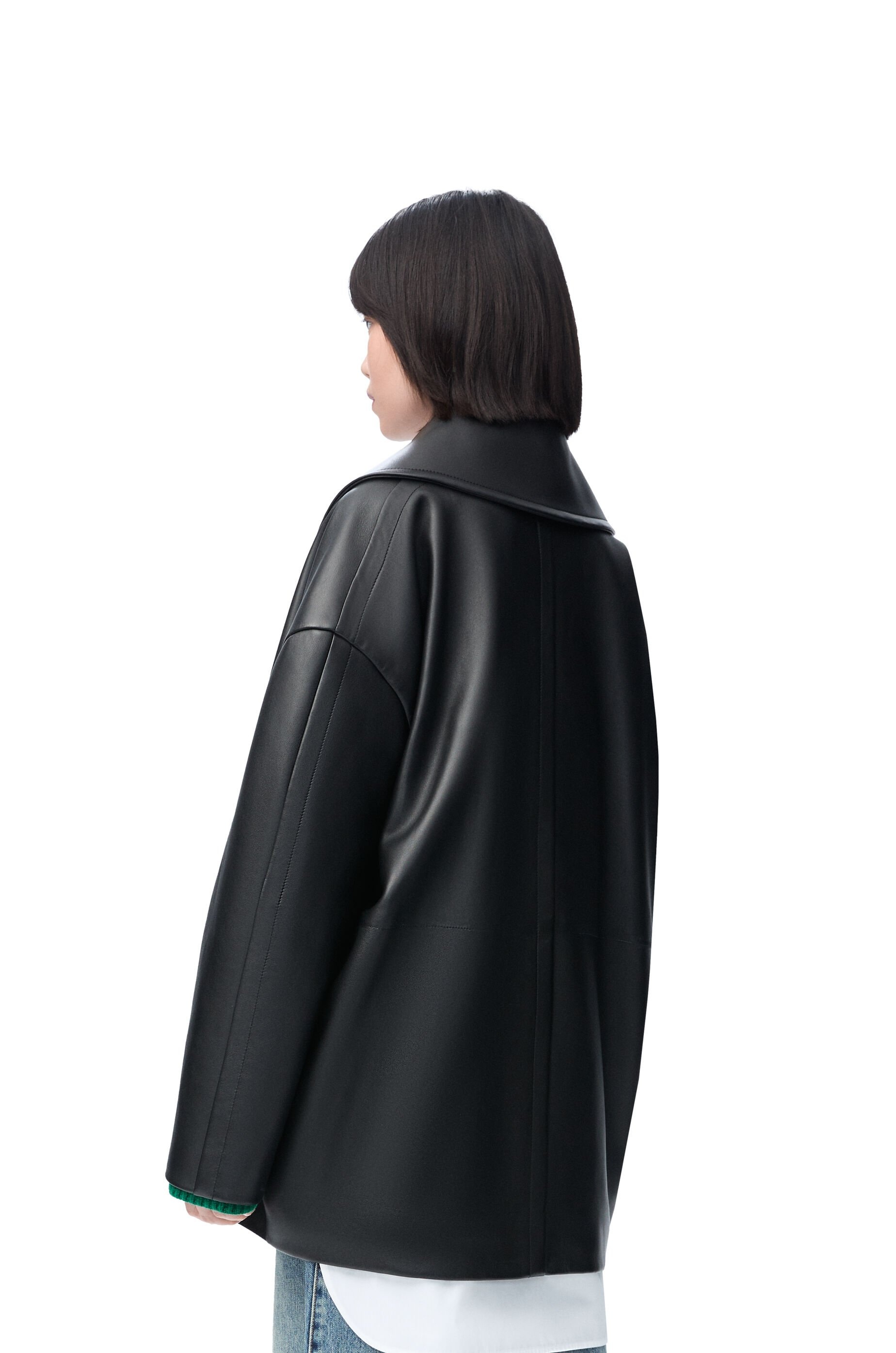 Short coat in nappa lambskin - 4