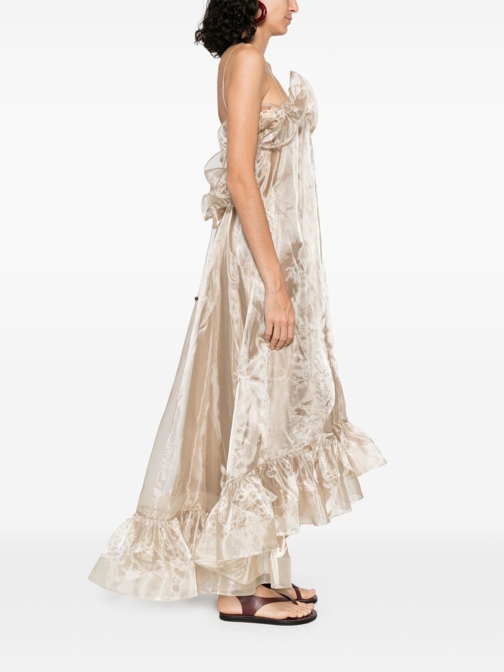 silk dress - 3