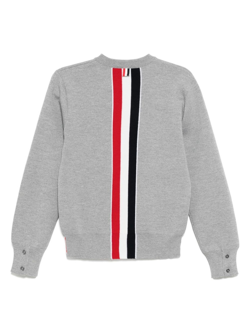 Thom Browne crew-neck jumper outlook