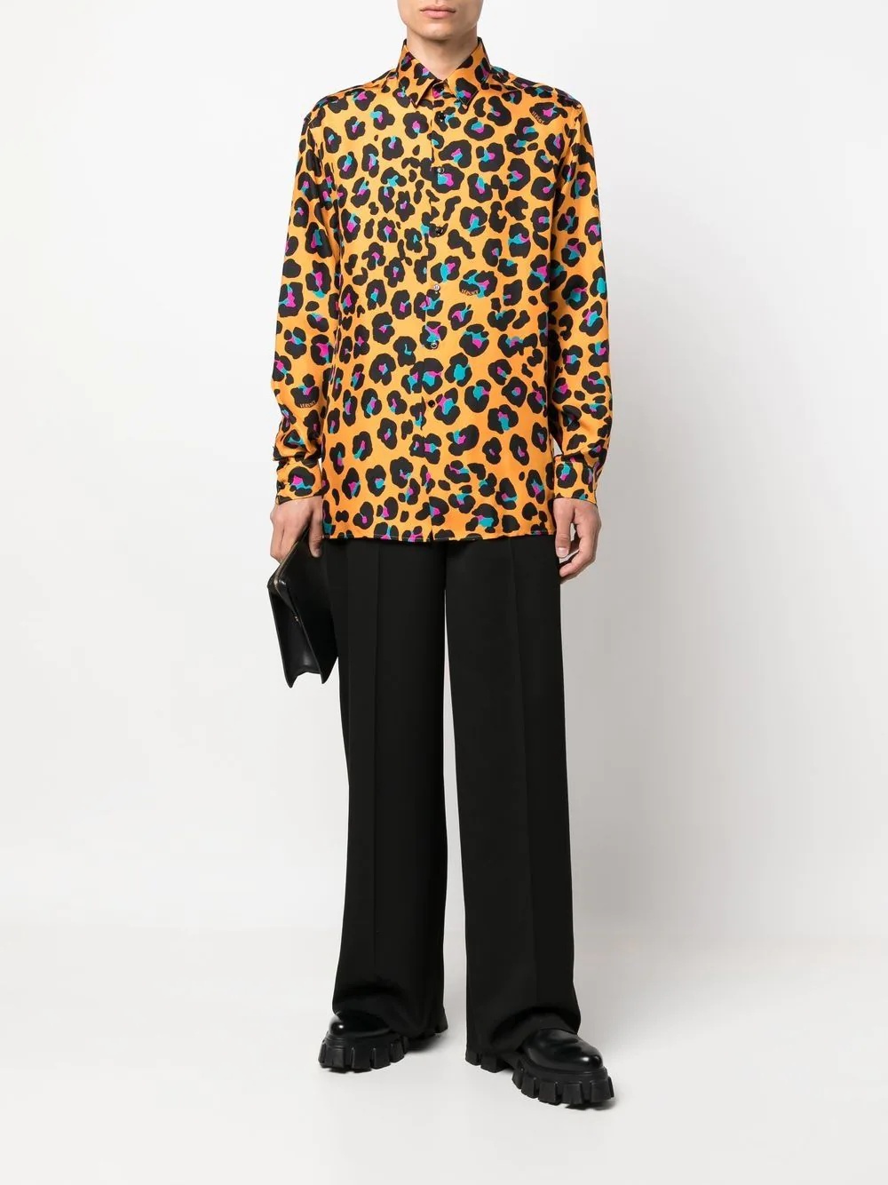 Daisy leopard-print silk shirt - 2