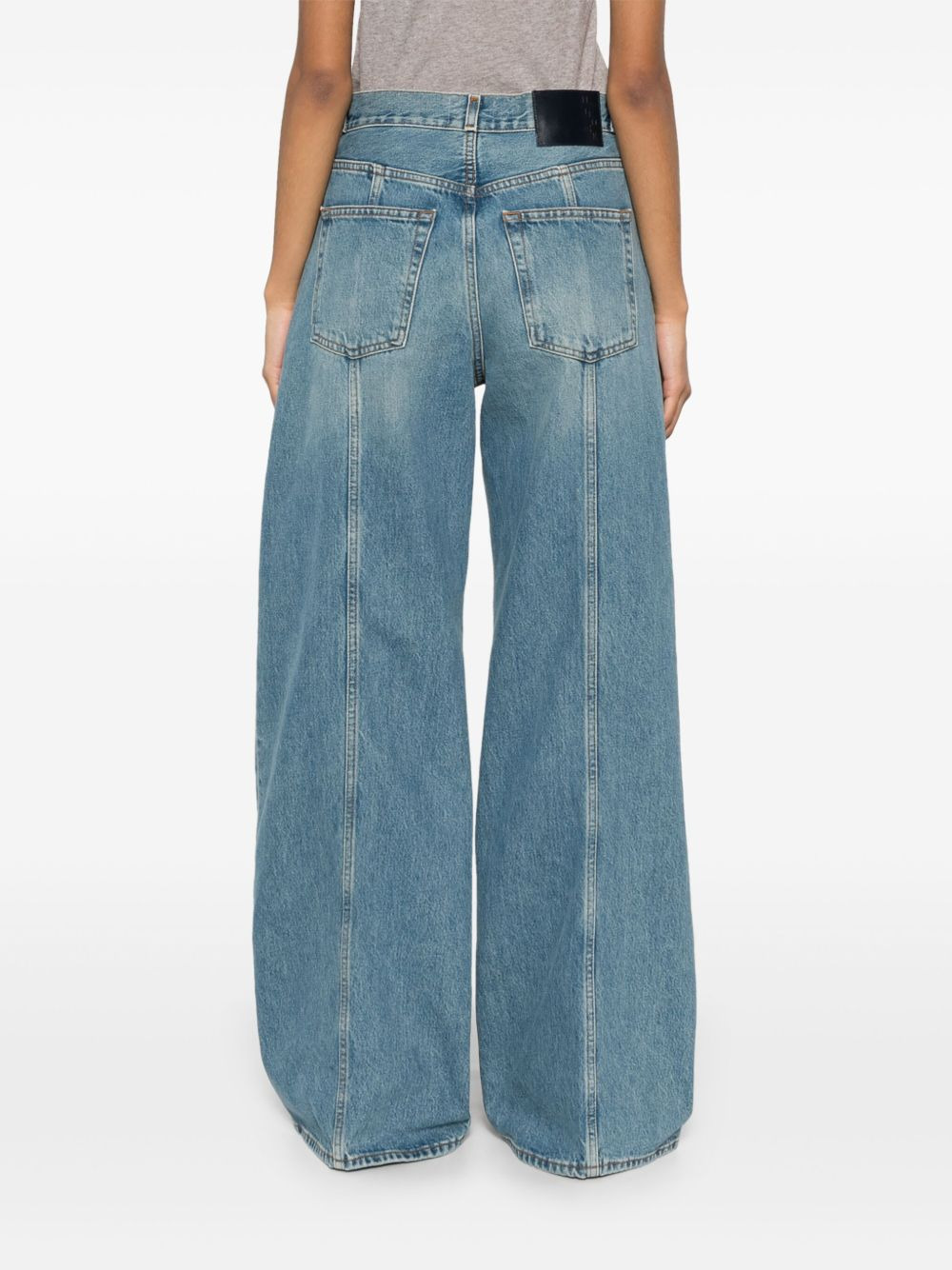 Peace wide-leg jeans - 4