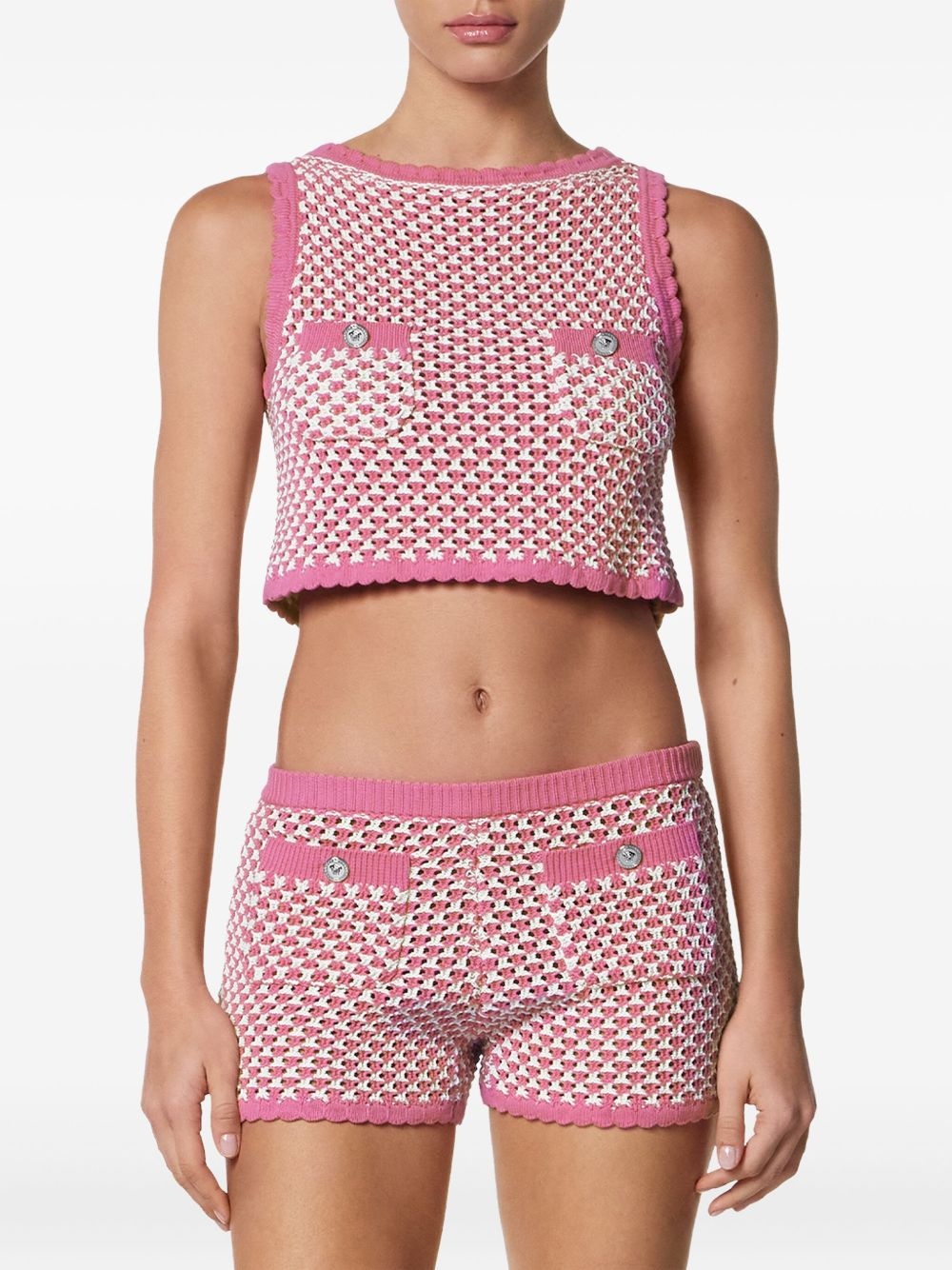 crochet knit top - 3