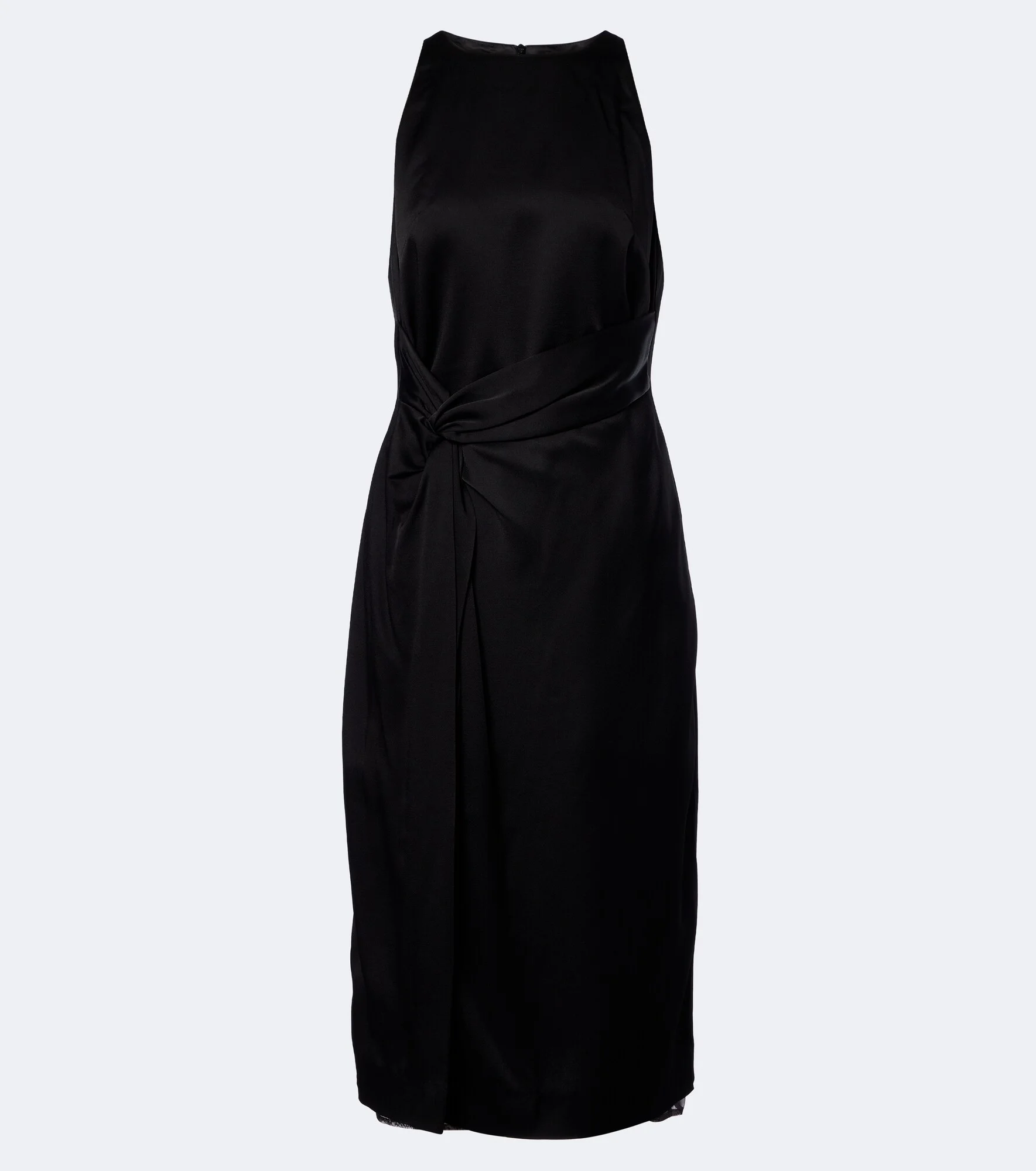 Gathered midi dress - 1