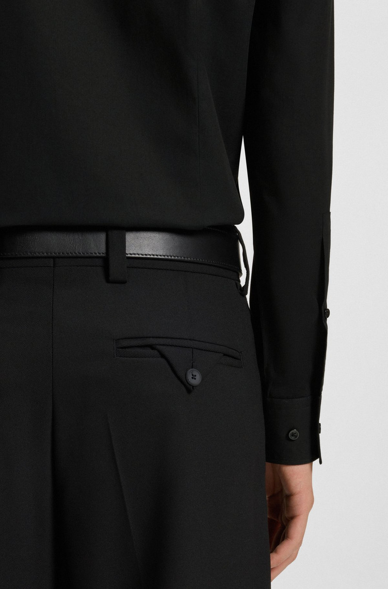 EASY-IRON SLIM-FIT SHIRT IN COTTON POPLIN 6