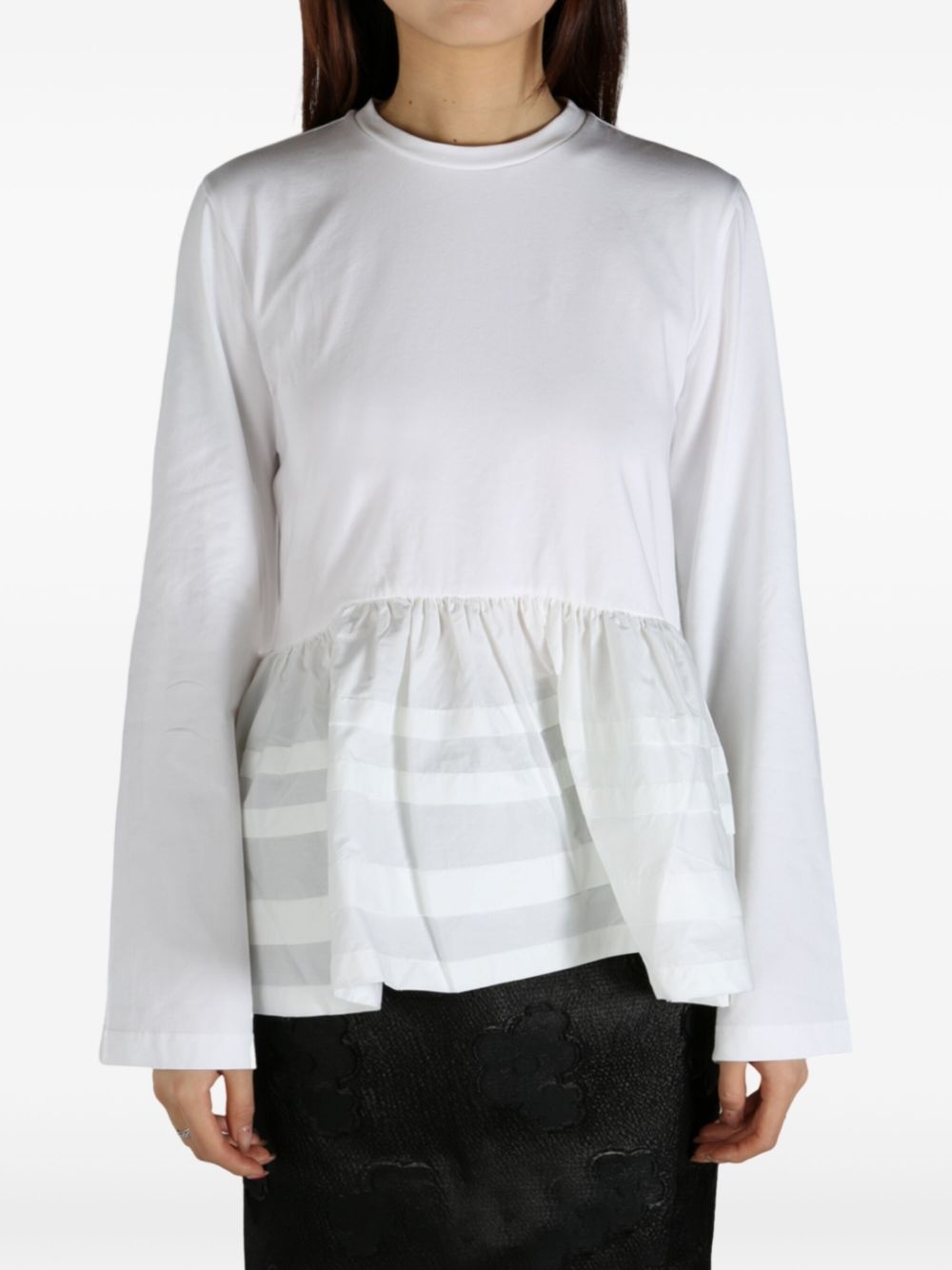 ruffled t-shirt - 2