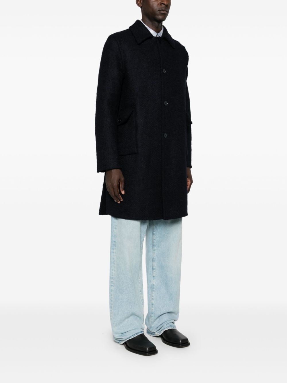 single-breasted coat - 3