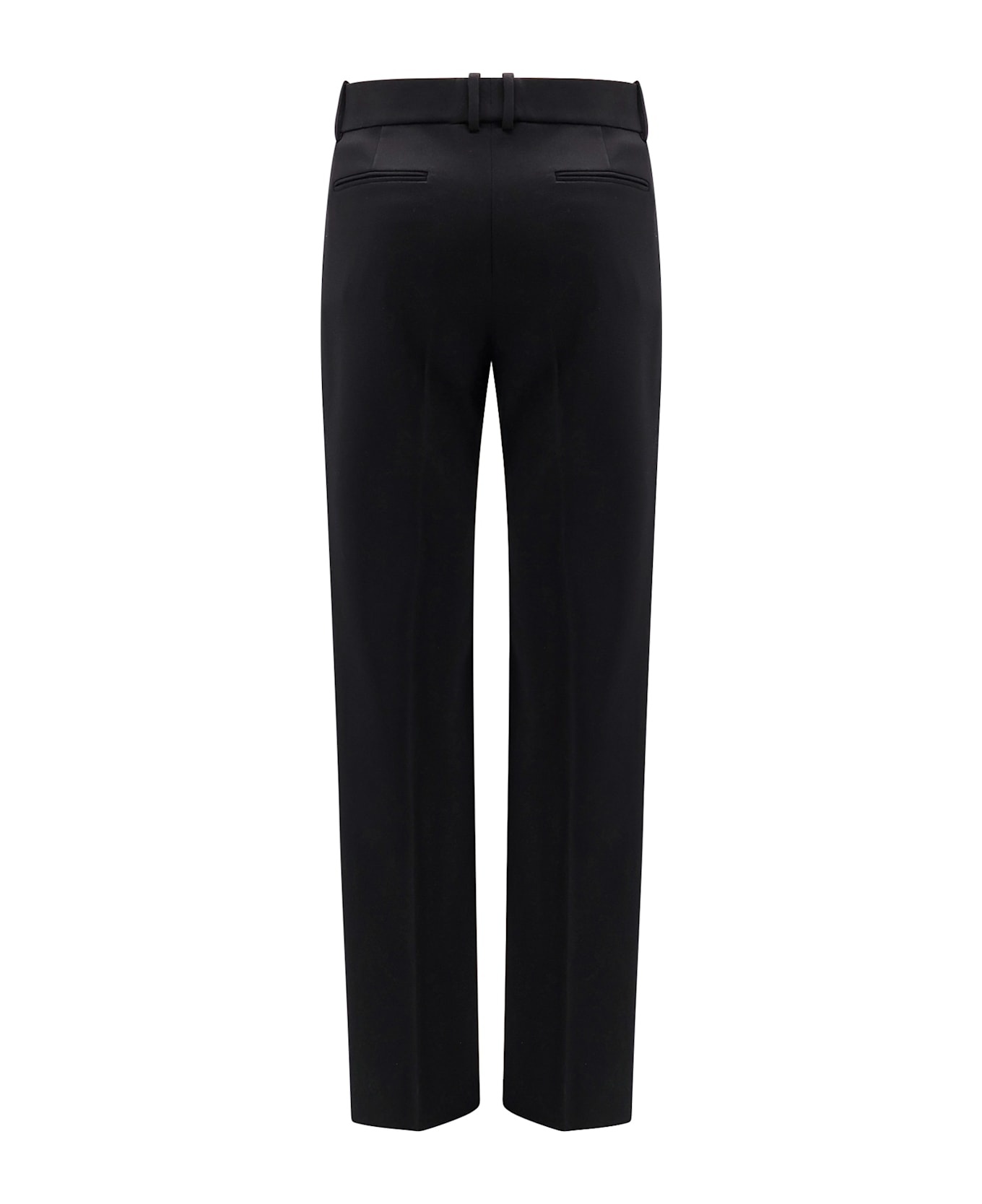 Tuxedo Wool Trouser With Lateral Satin Bands - 2