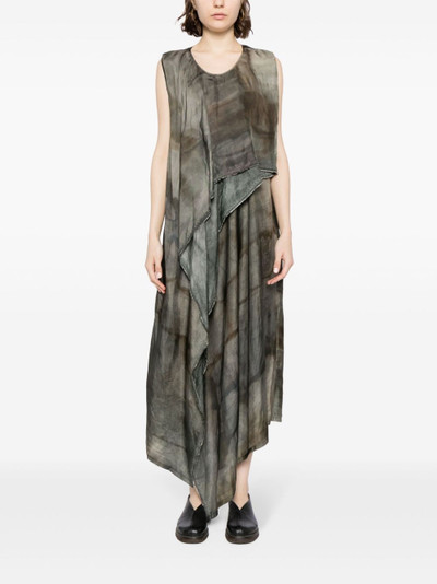 UMA WANG Again abstract-print dress outlook