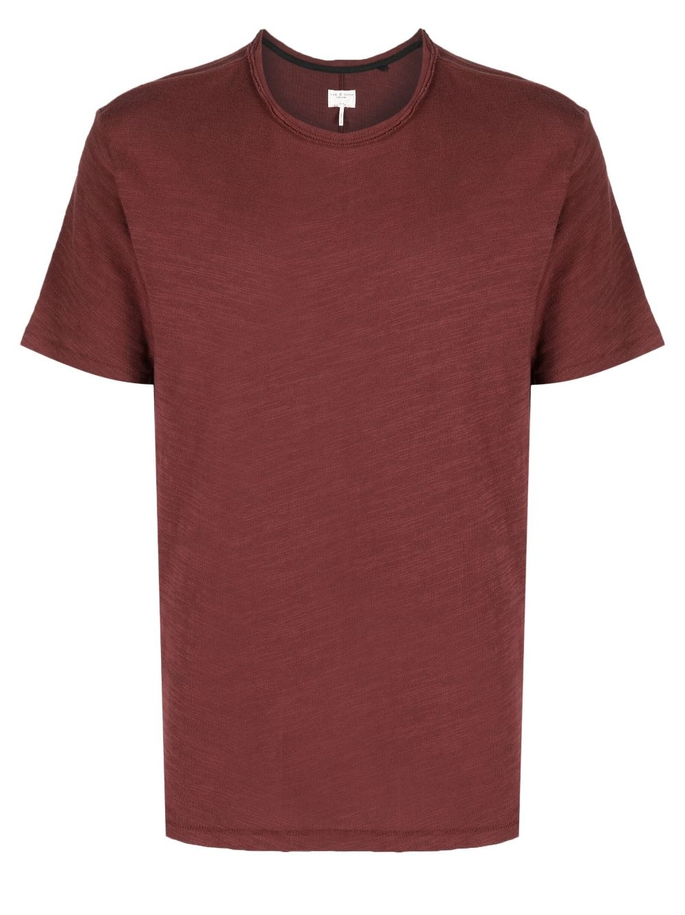 round-neck cotton T-shirt - 1