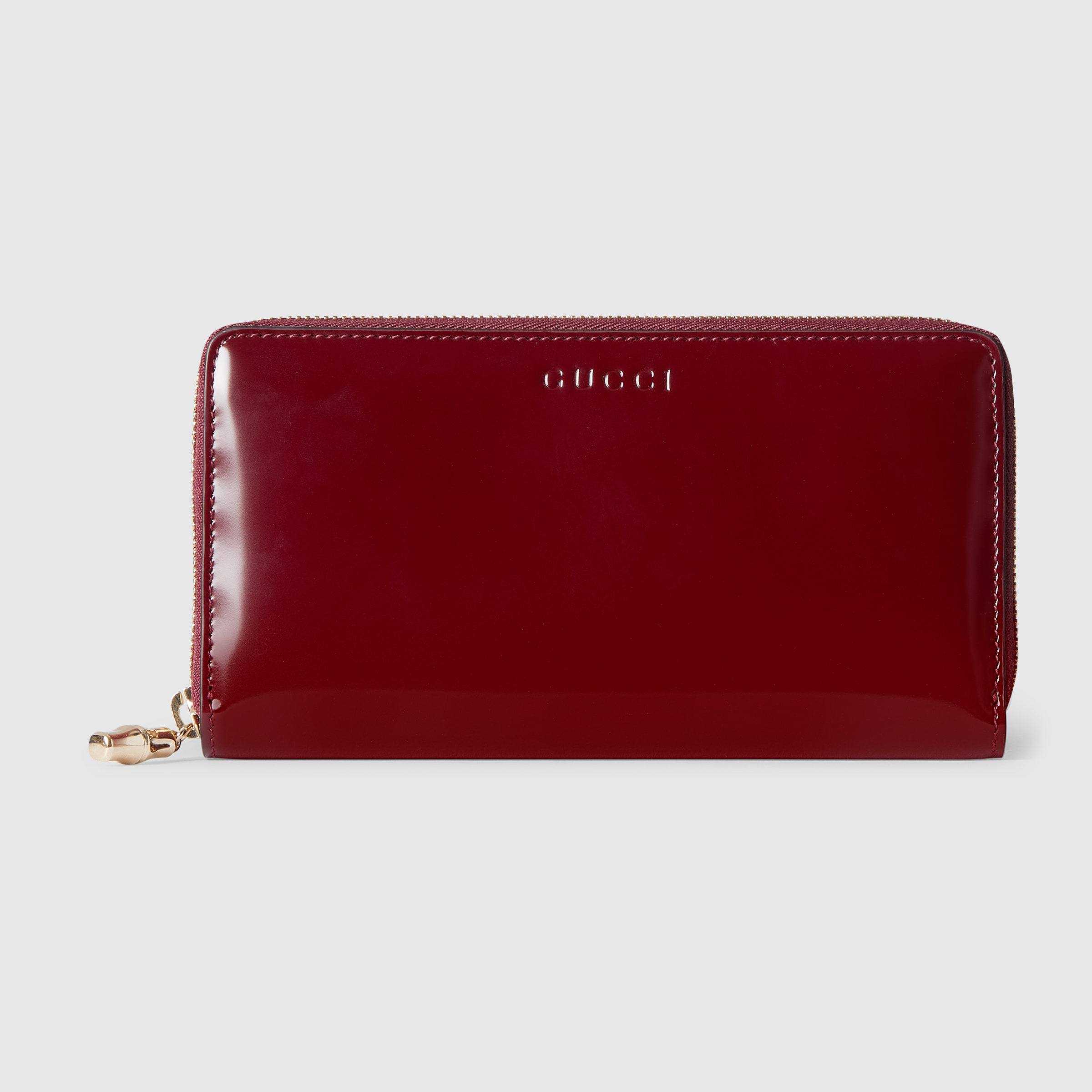 Zip around wallet with bamboo - 1