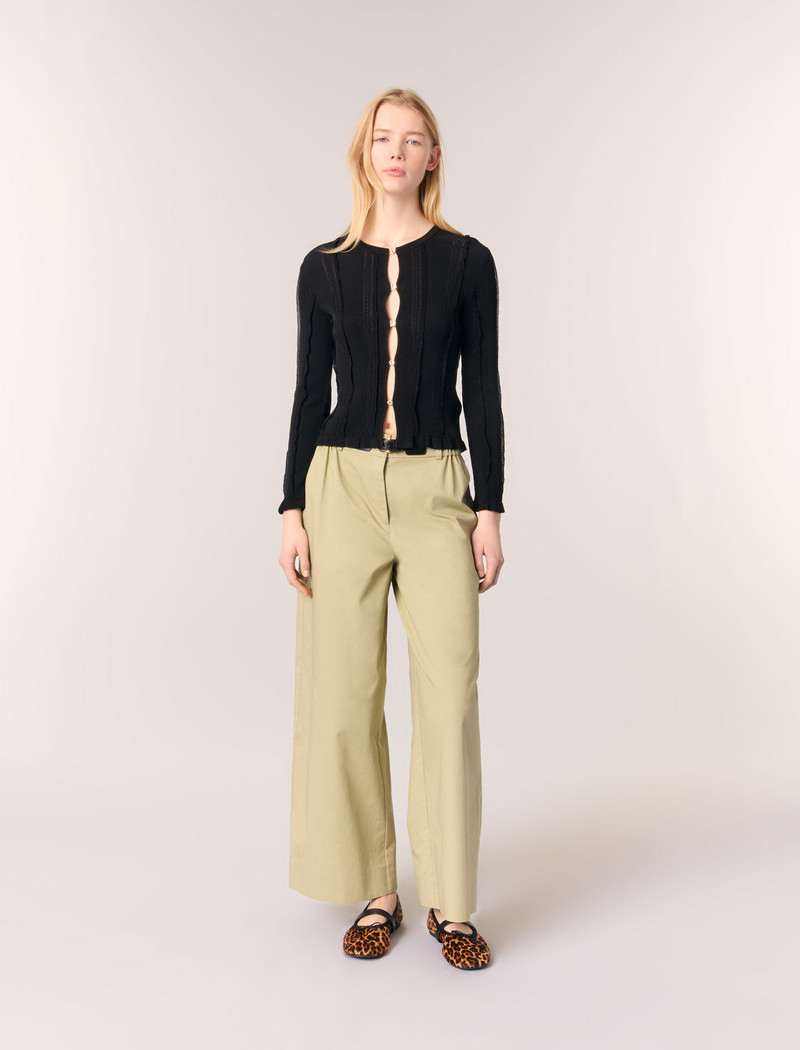 maje 2-in-1 cardigan outlook