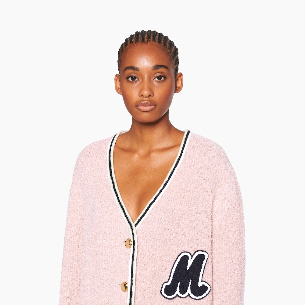Single-breasted bouclé jacket - 5