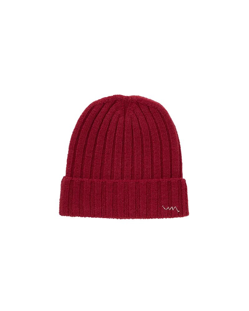 KNIT CAP RED - 1