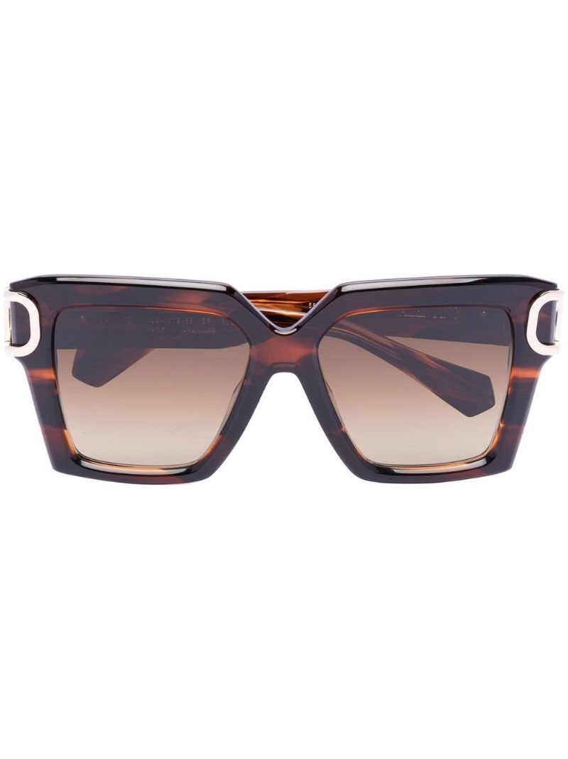 VLogo Signature oversized-frame sunglasses - 1