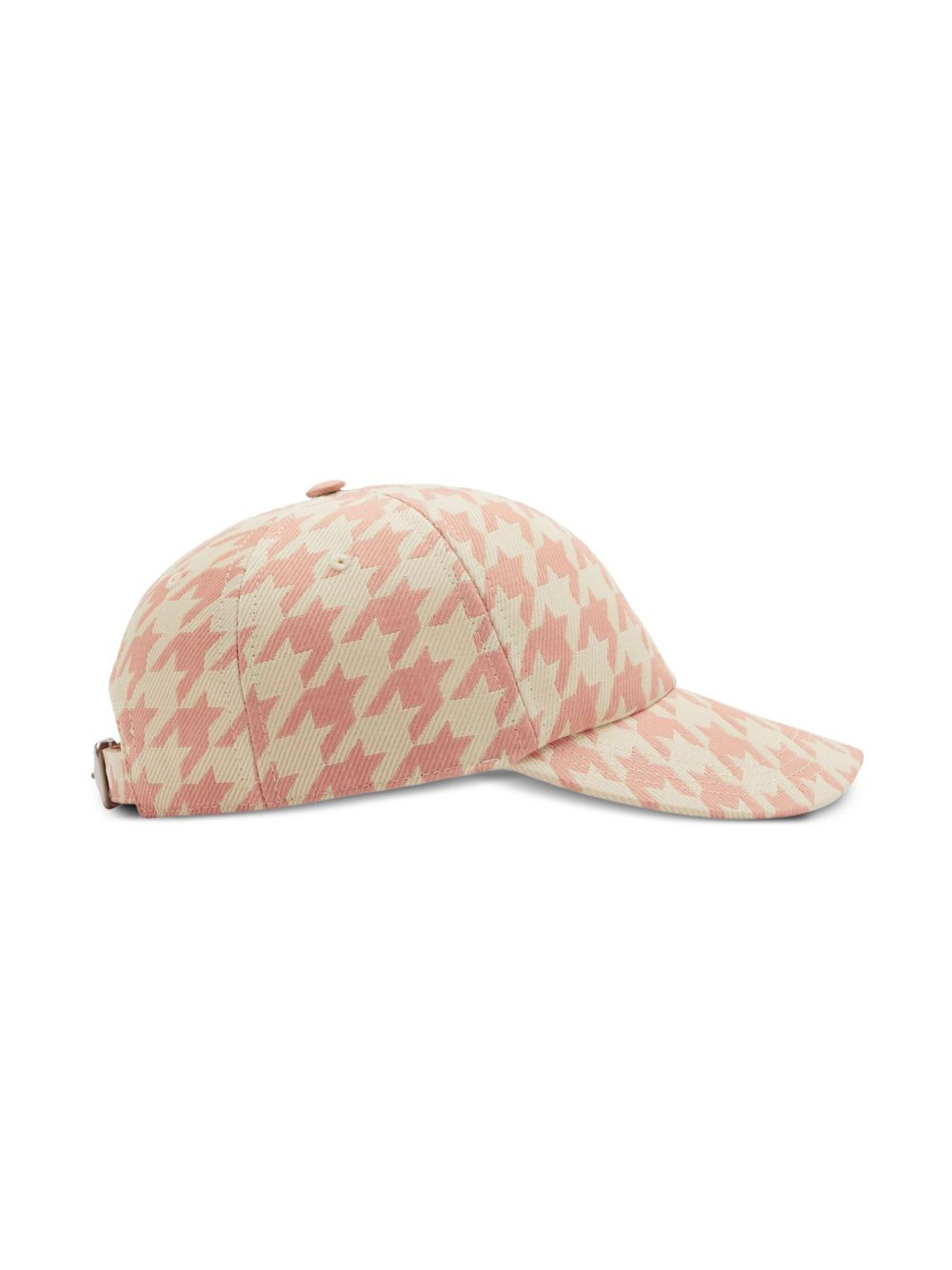 Houndstooth check baseball cap - 2