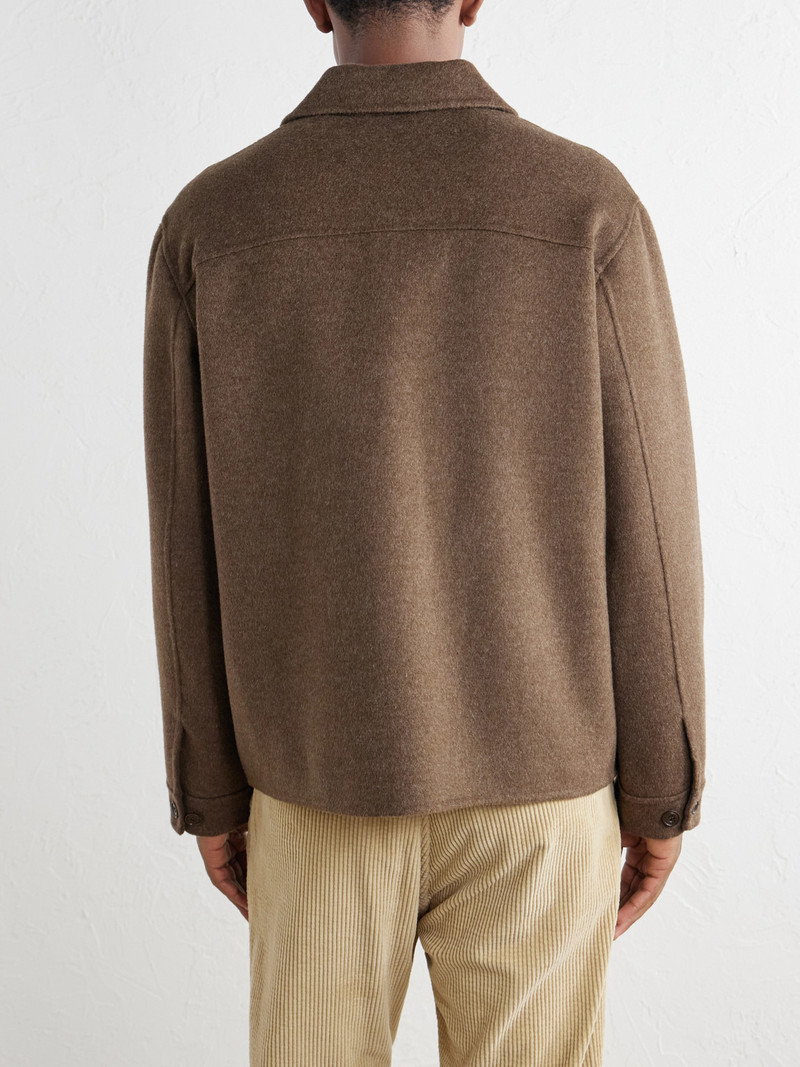 Dary Wool-Blend Felt Blouson Jacket 4