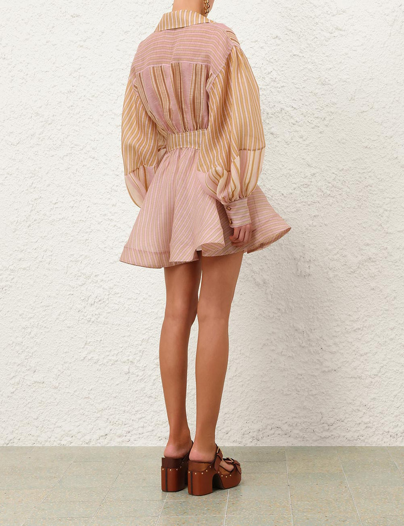 ALCHEMY STRIPED MINI DRESS 4