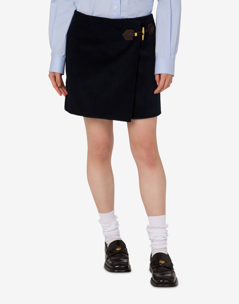 Moschino CORDUROY MINISKIRT outlook