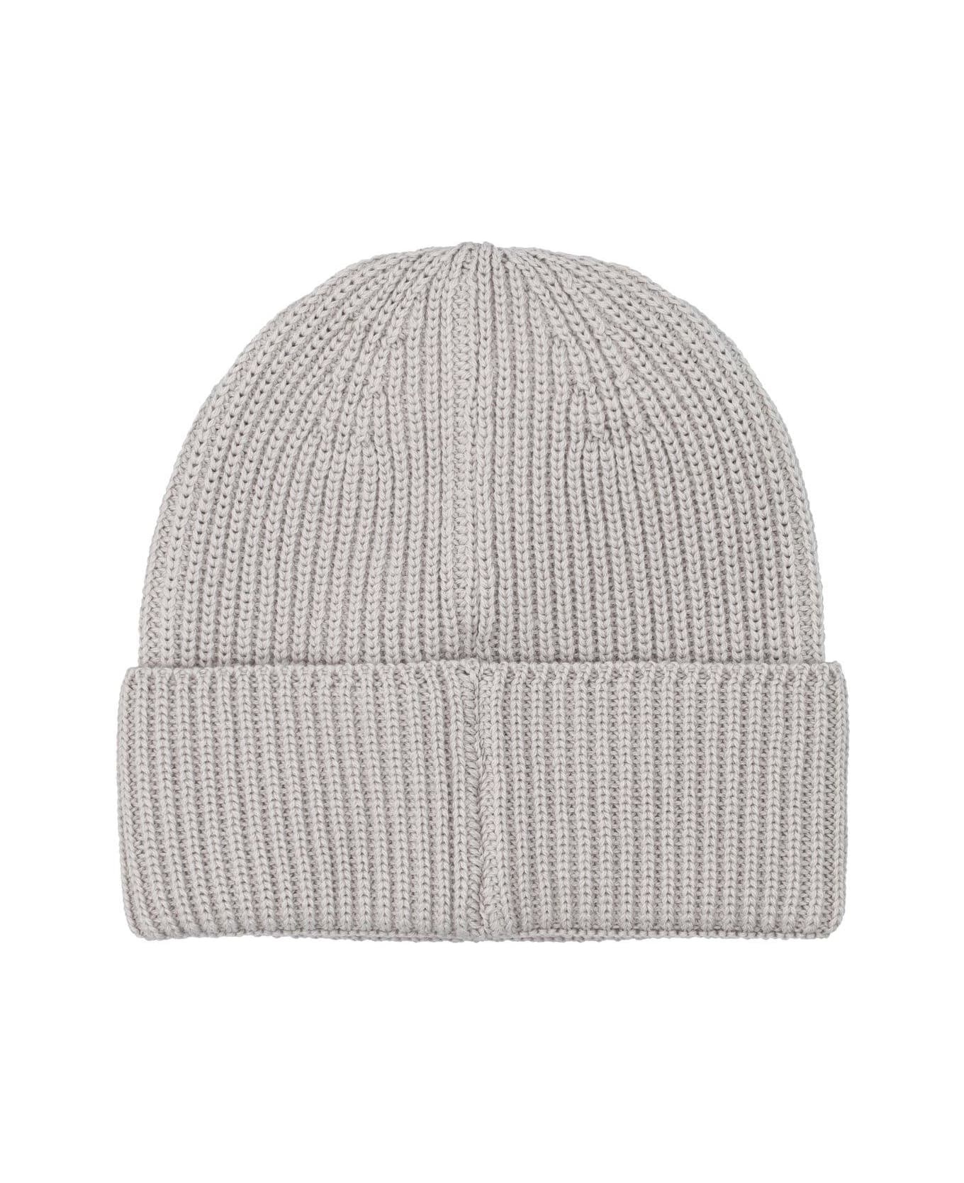 Logo Embroidered Knitted Beanie MSGM - 2