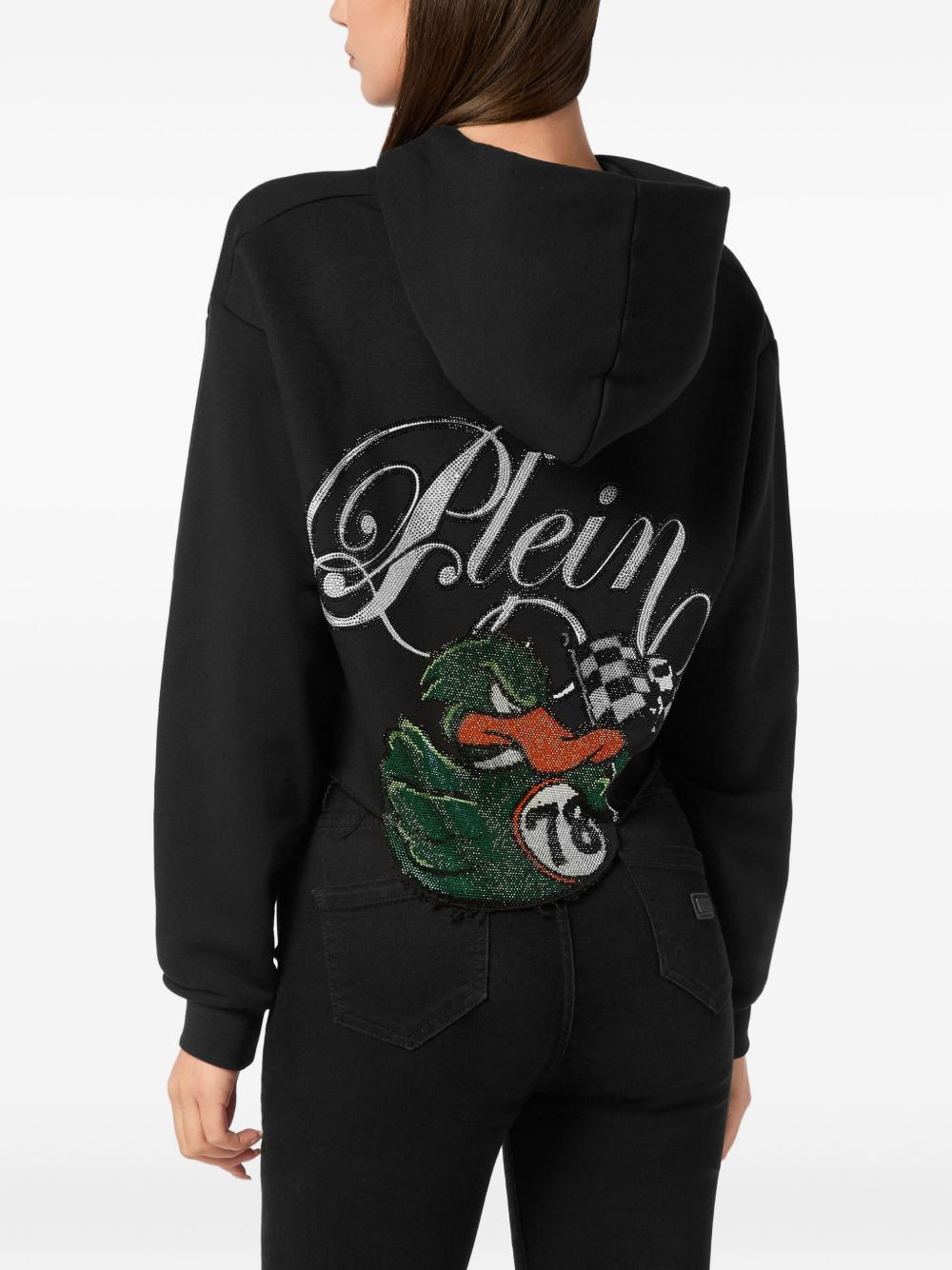 cropped hoodie - 2