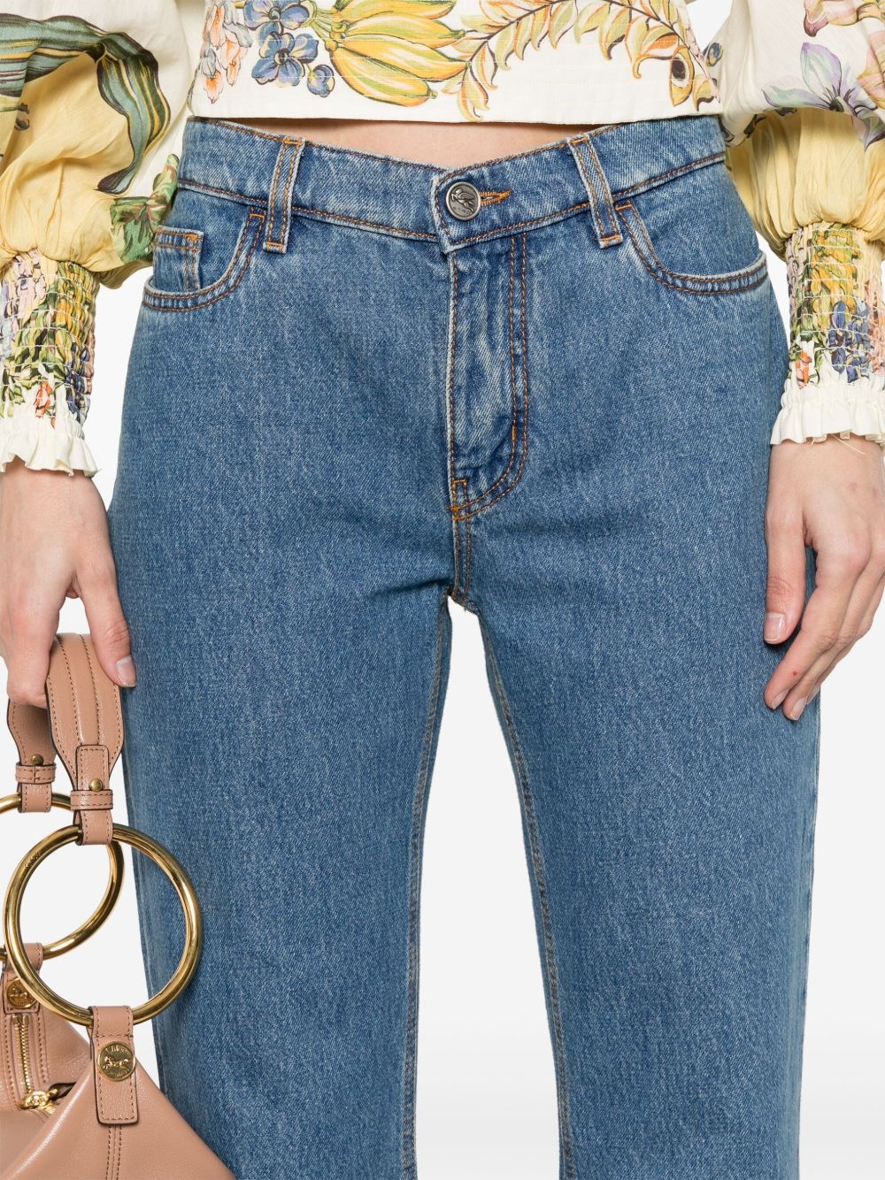 straight-leg jeans - 5