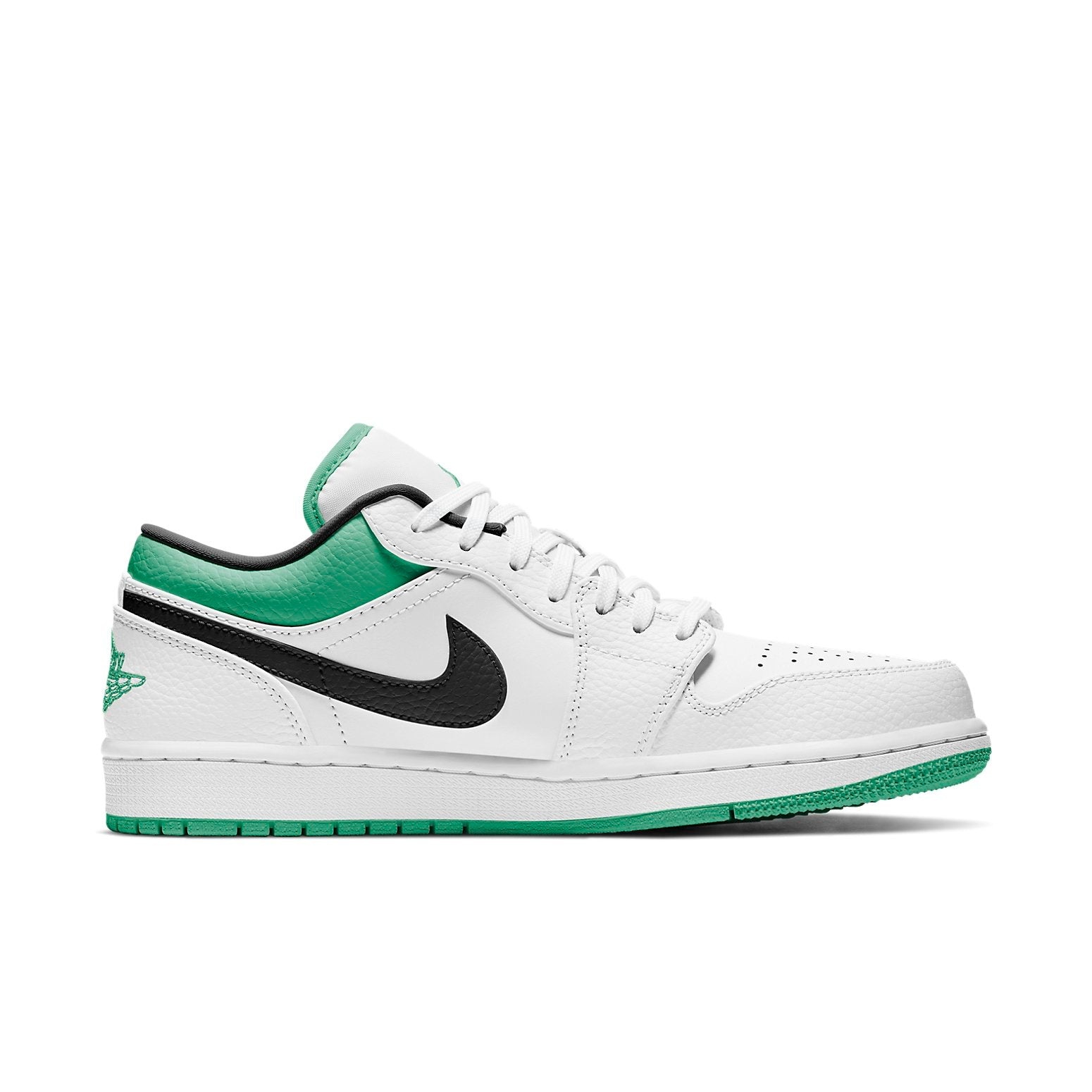 Air Jordan 1 Low 'White Lucky Green' 553558-129 - 2
