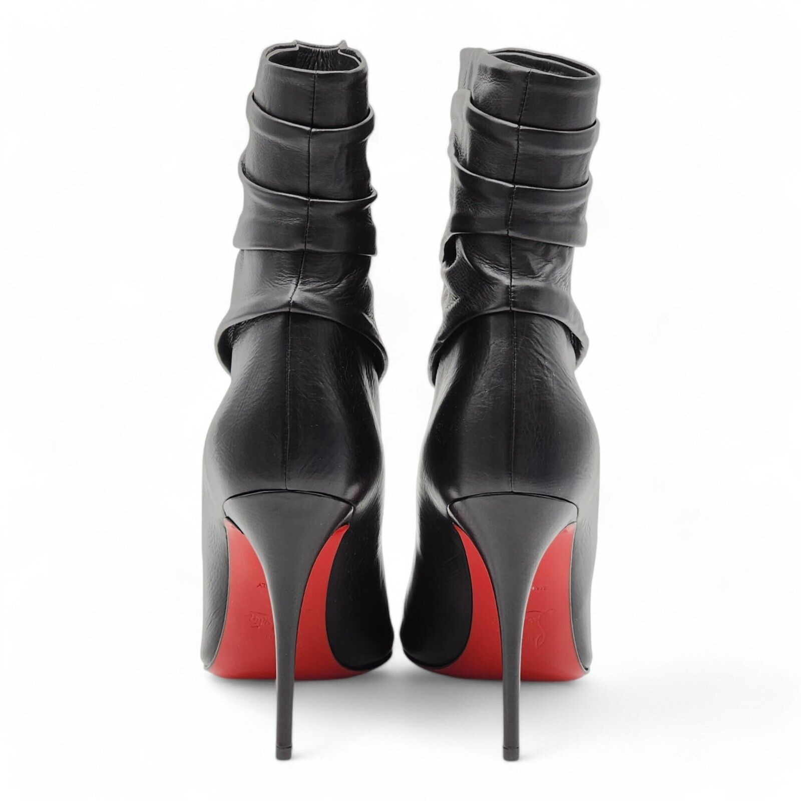 Christian Louboutin Ishtar Boots 100mm - Leather - Black EU 35.5 US 5 - 5