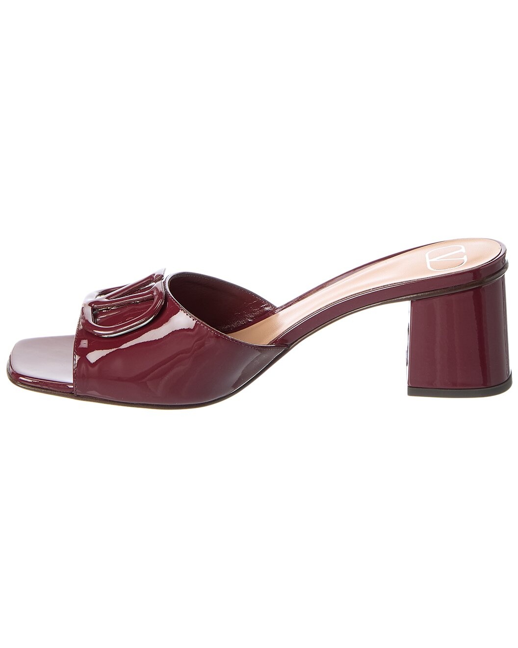 Valentino VLogo 60 Patent Sandal - 2