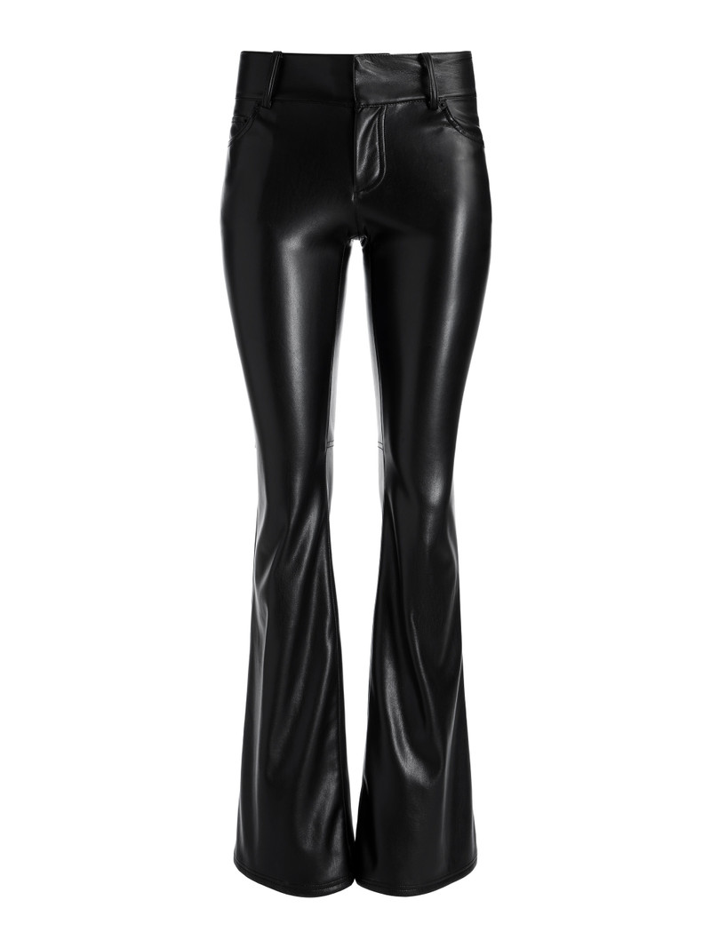 Alice + Olivia STACEY VEGAN LEATHER BELL BOTTOM outlook