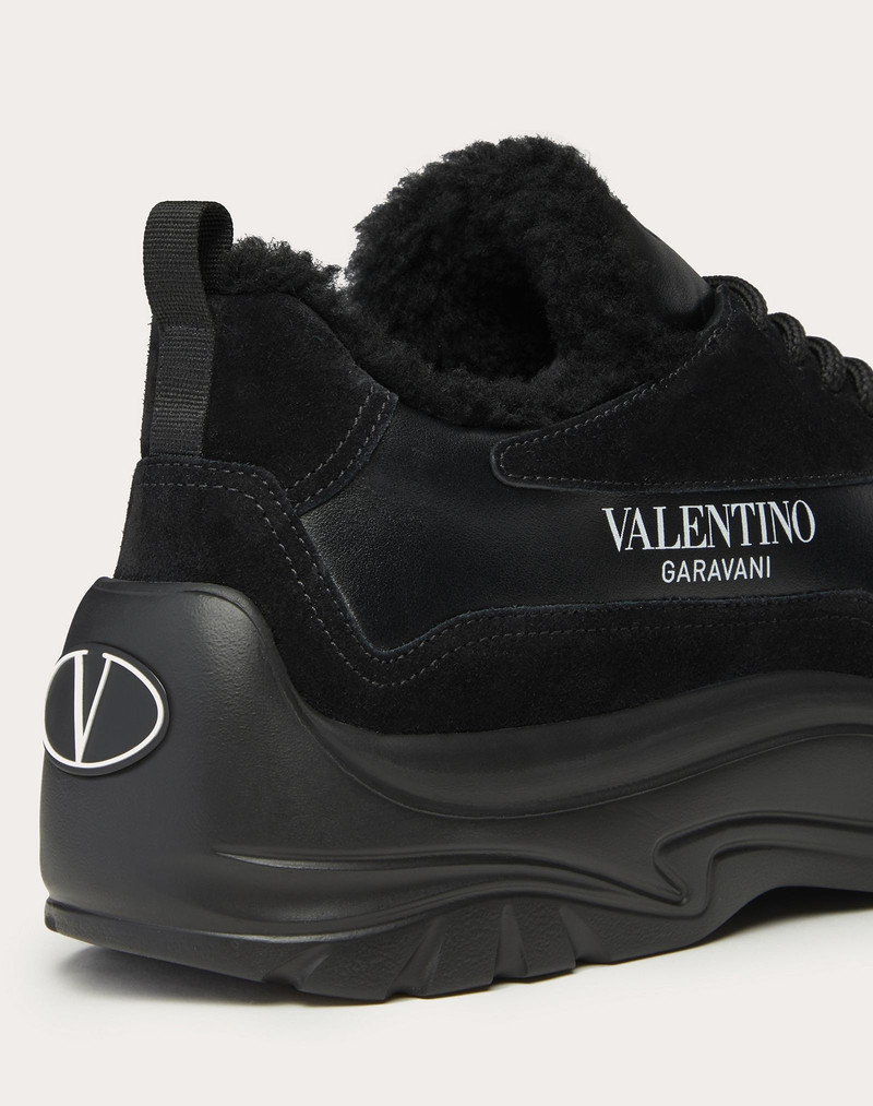 Gumboy Sneaker with shearling lining 5