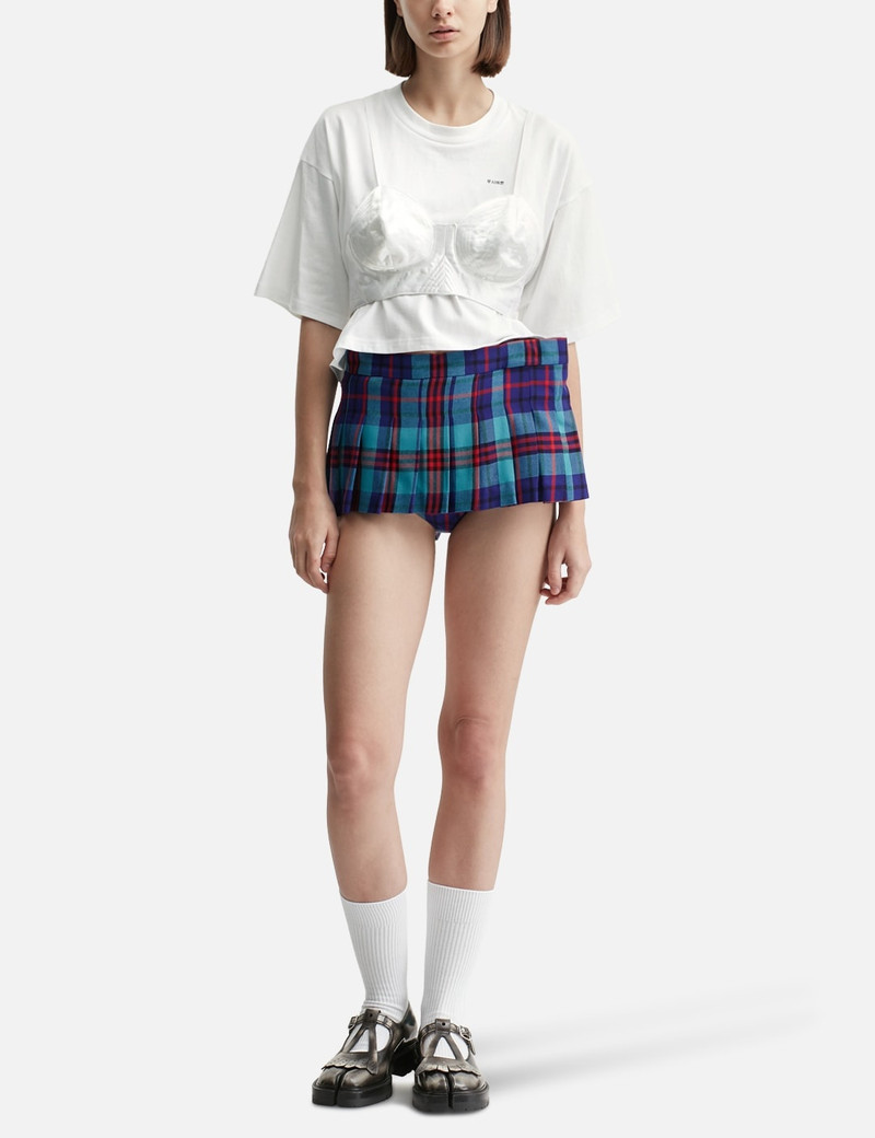pushBUTTON bra point cropped top outlook