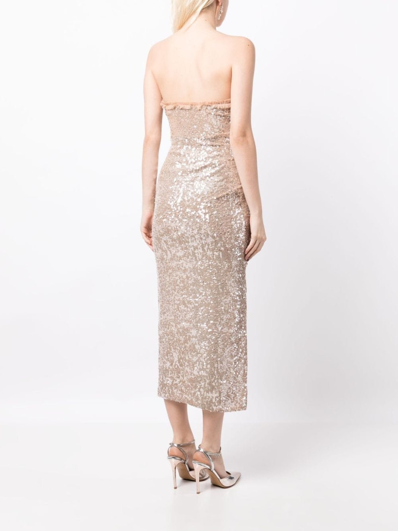 Stellar Gloss strapless dress 4