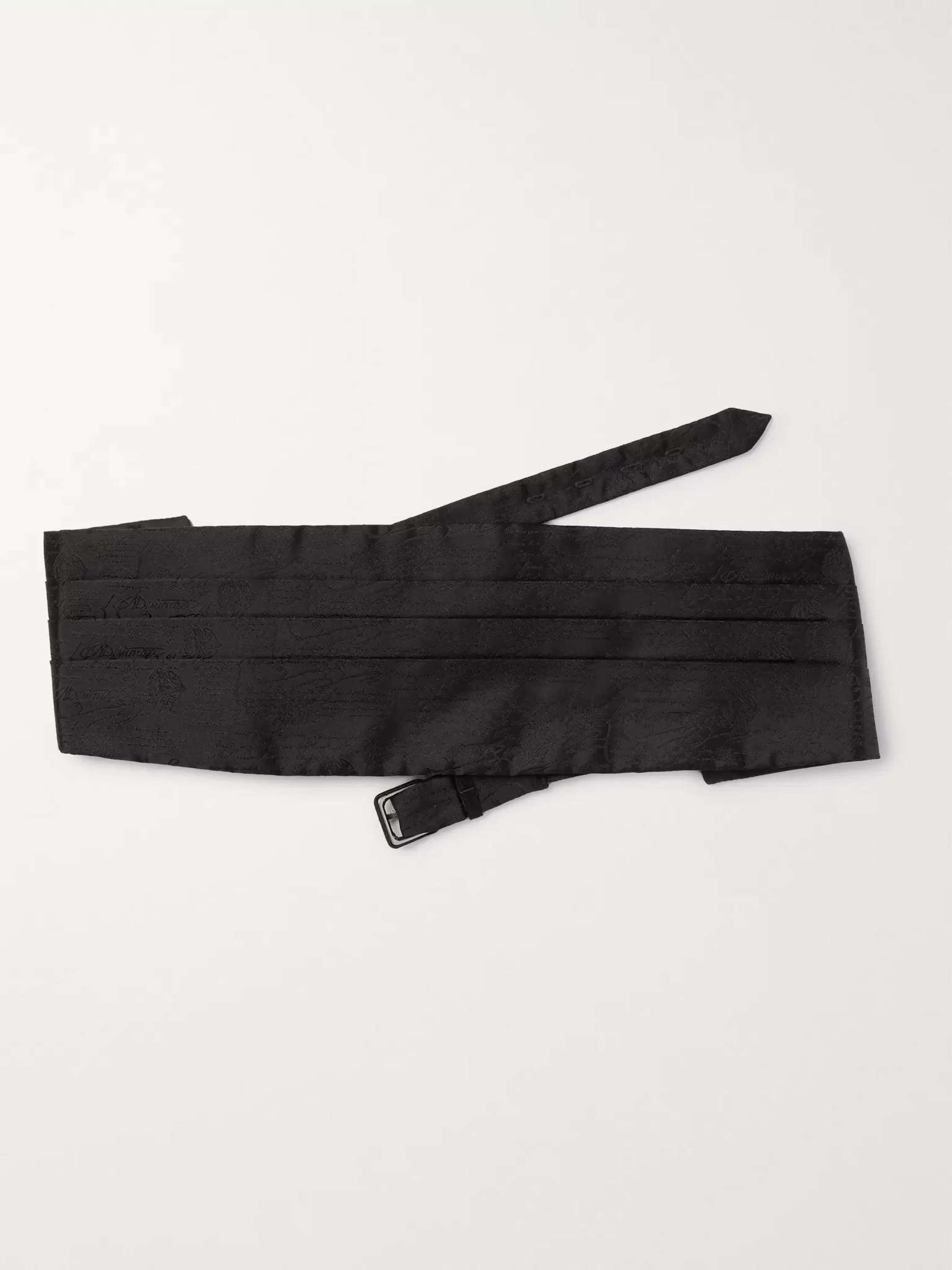 Scritto Mulberry Silk Cummerbund - 1