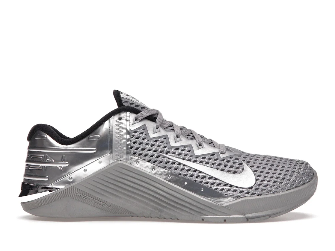 Nike Metcon 6 Premium Metallic Silver - 1