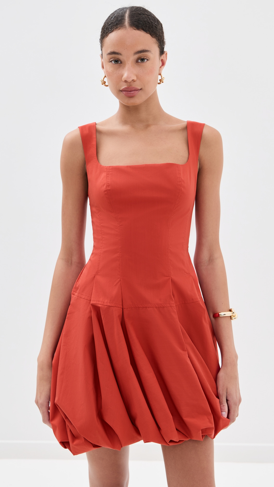 Juni Tank Bubble Mini Dress - 1