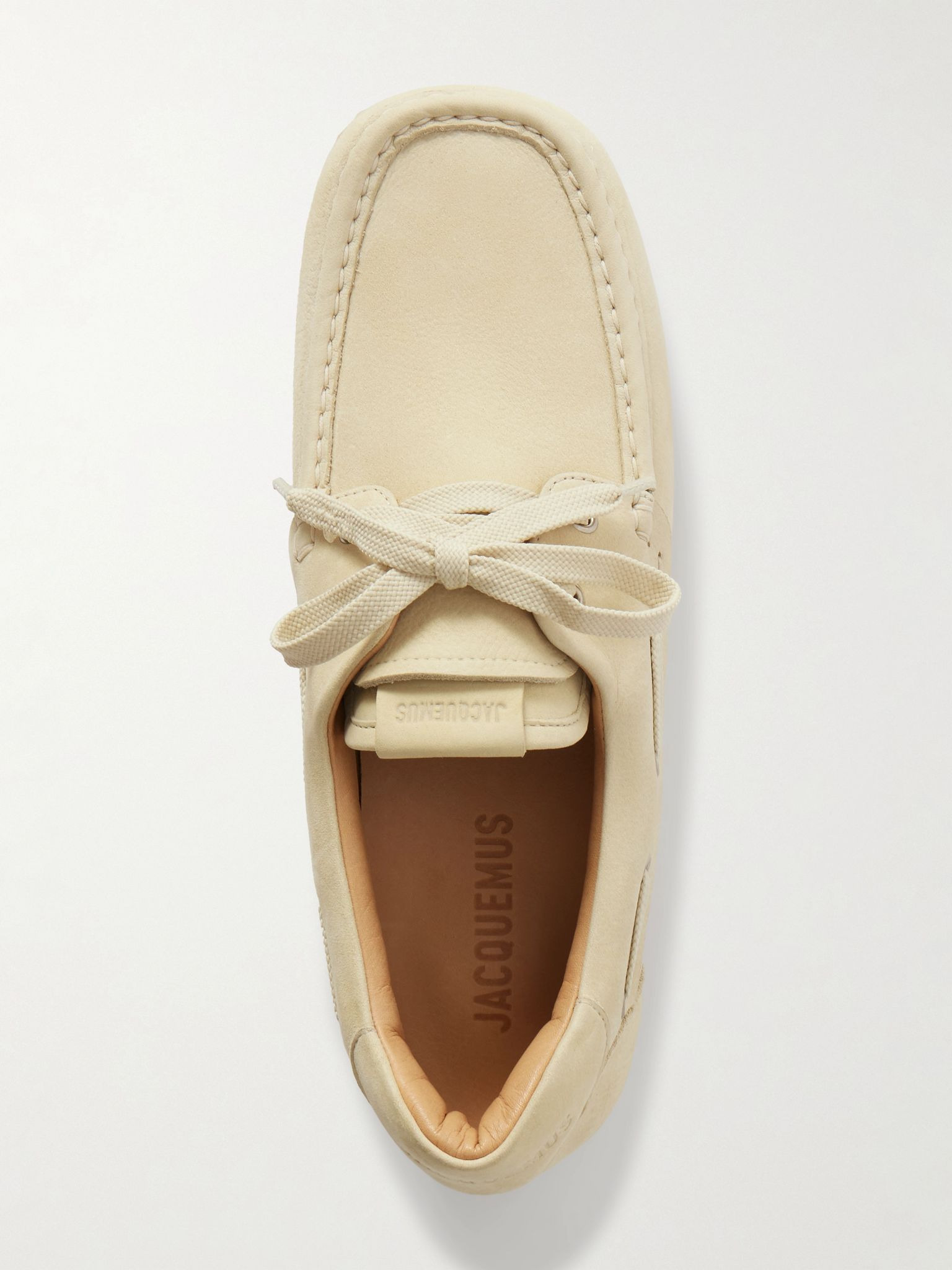 Batto nubuck loafers Cream - 5