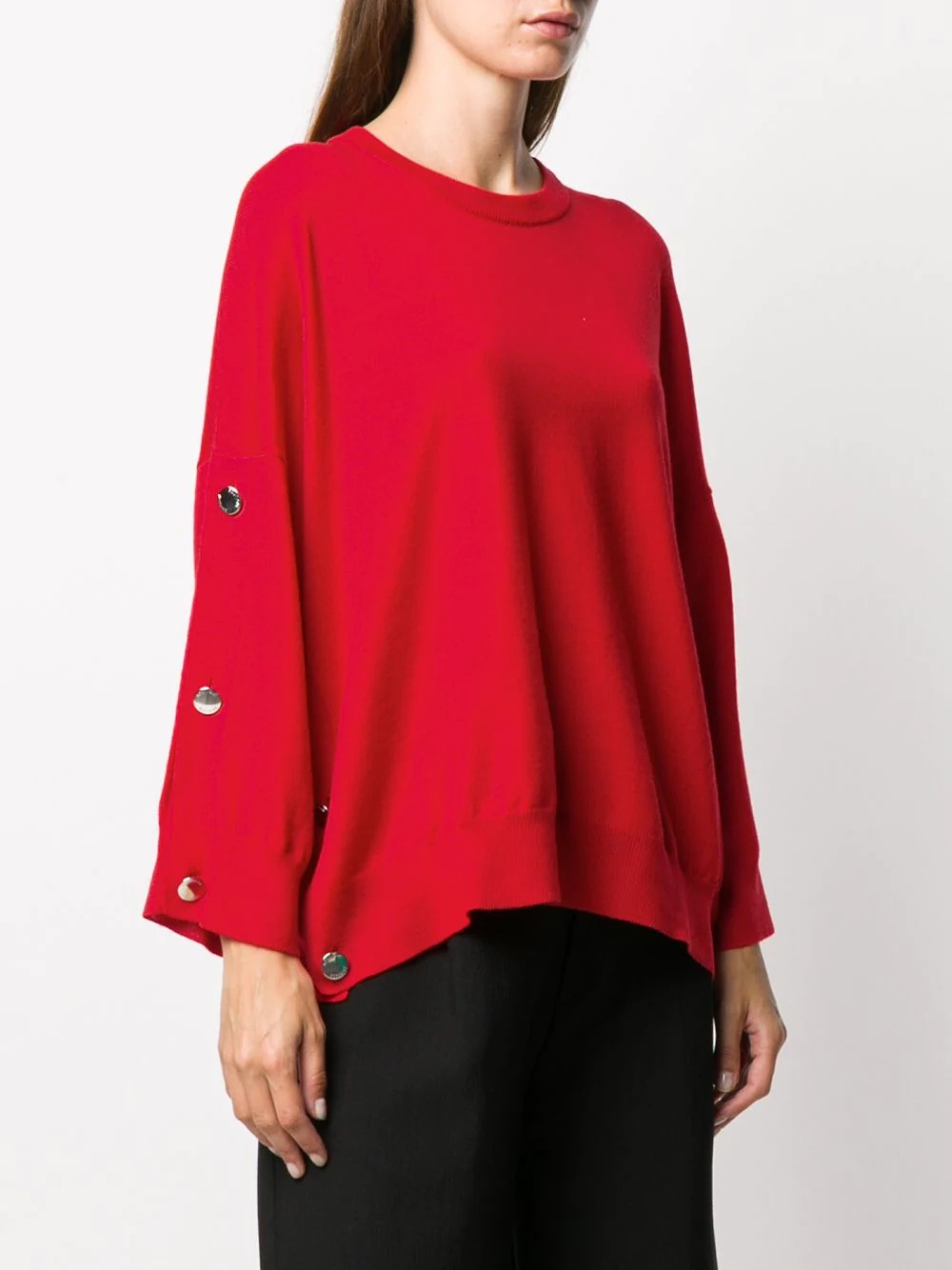 long-sleeve knitted jumper - 3