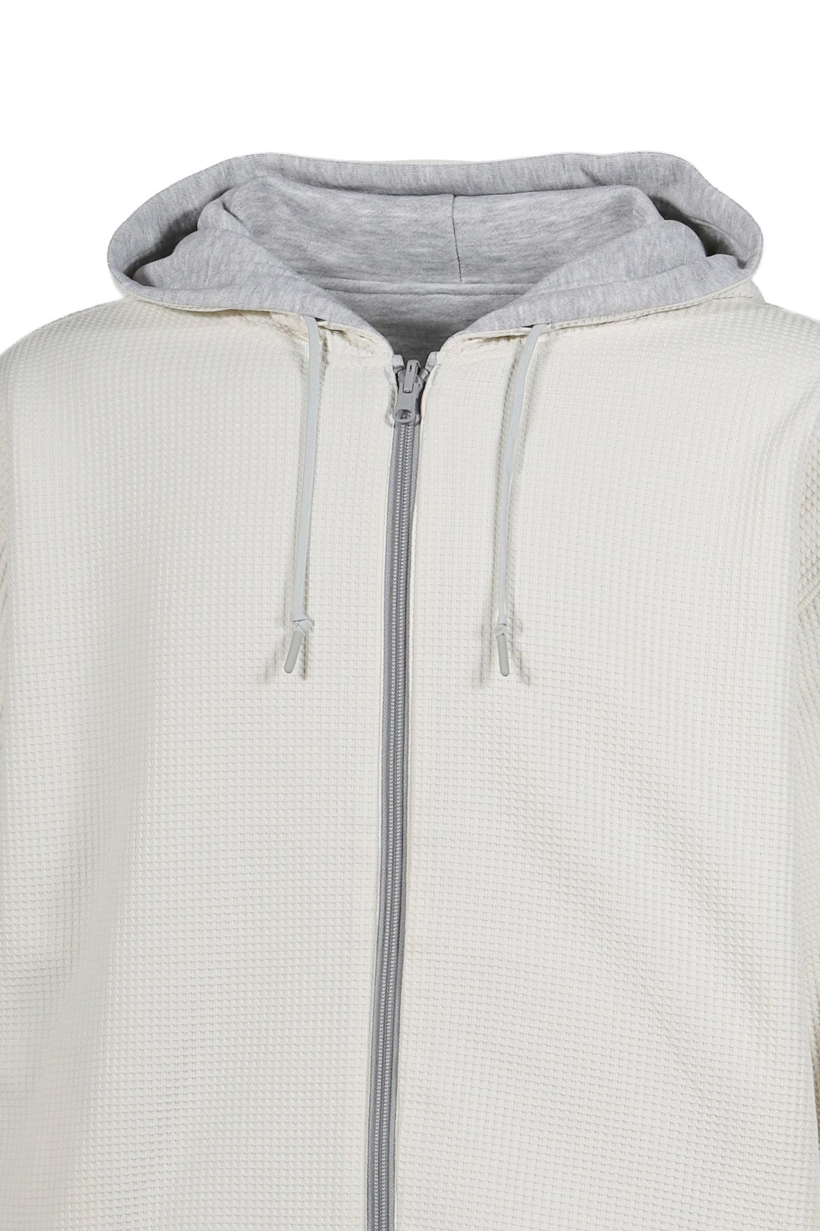 TECH SWEAT DOUBLE FACE PARKA / HEATHER GRY - 10